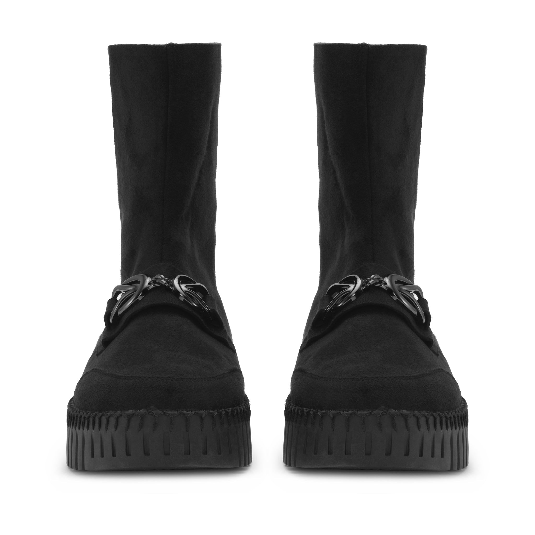 Long Chelsea Boots - Black