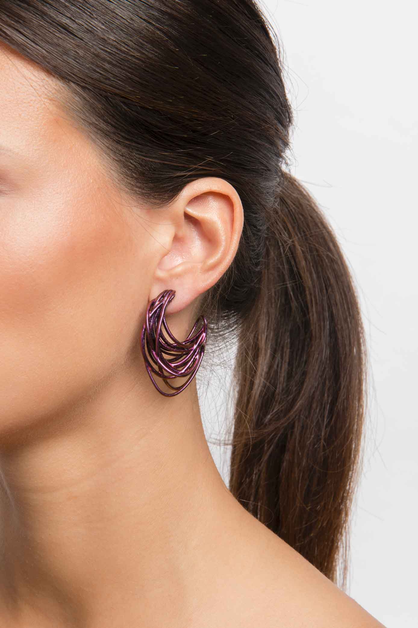 Theia Earrings 1 Holographic - Mermaid