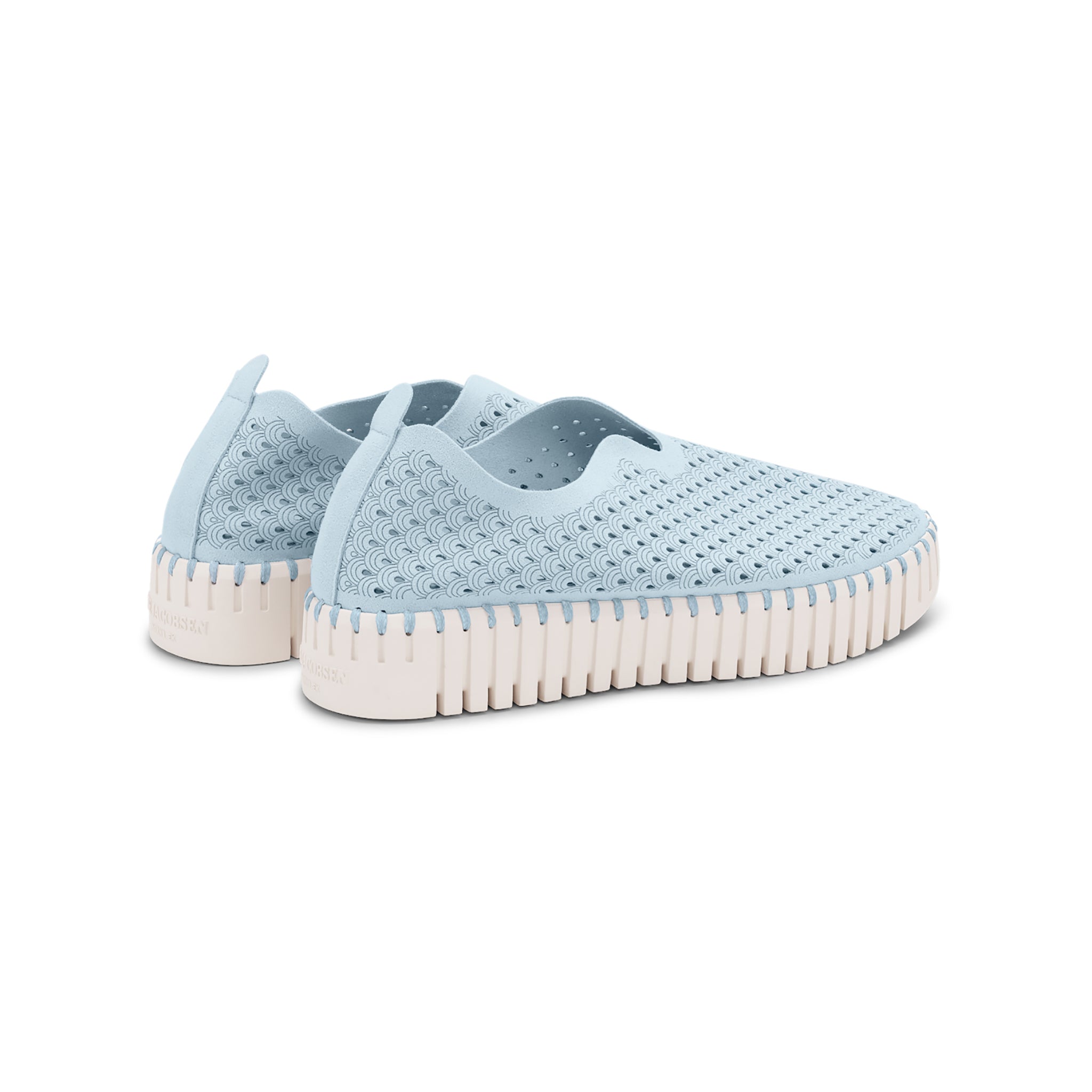 Tulip Slip-In On Plateau Sole - Ash Blue