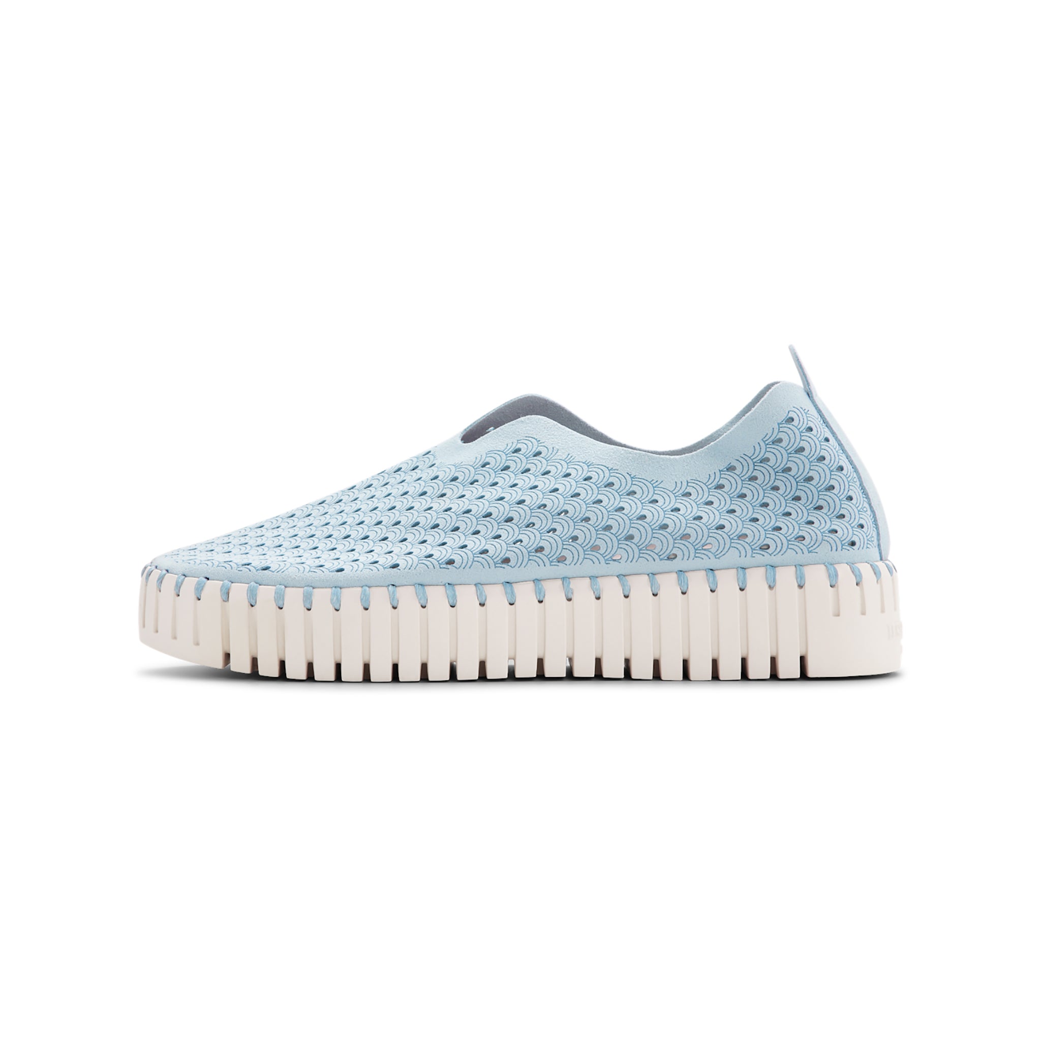 Tulip Slip-In On Plateau Sole - Ash Blue
