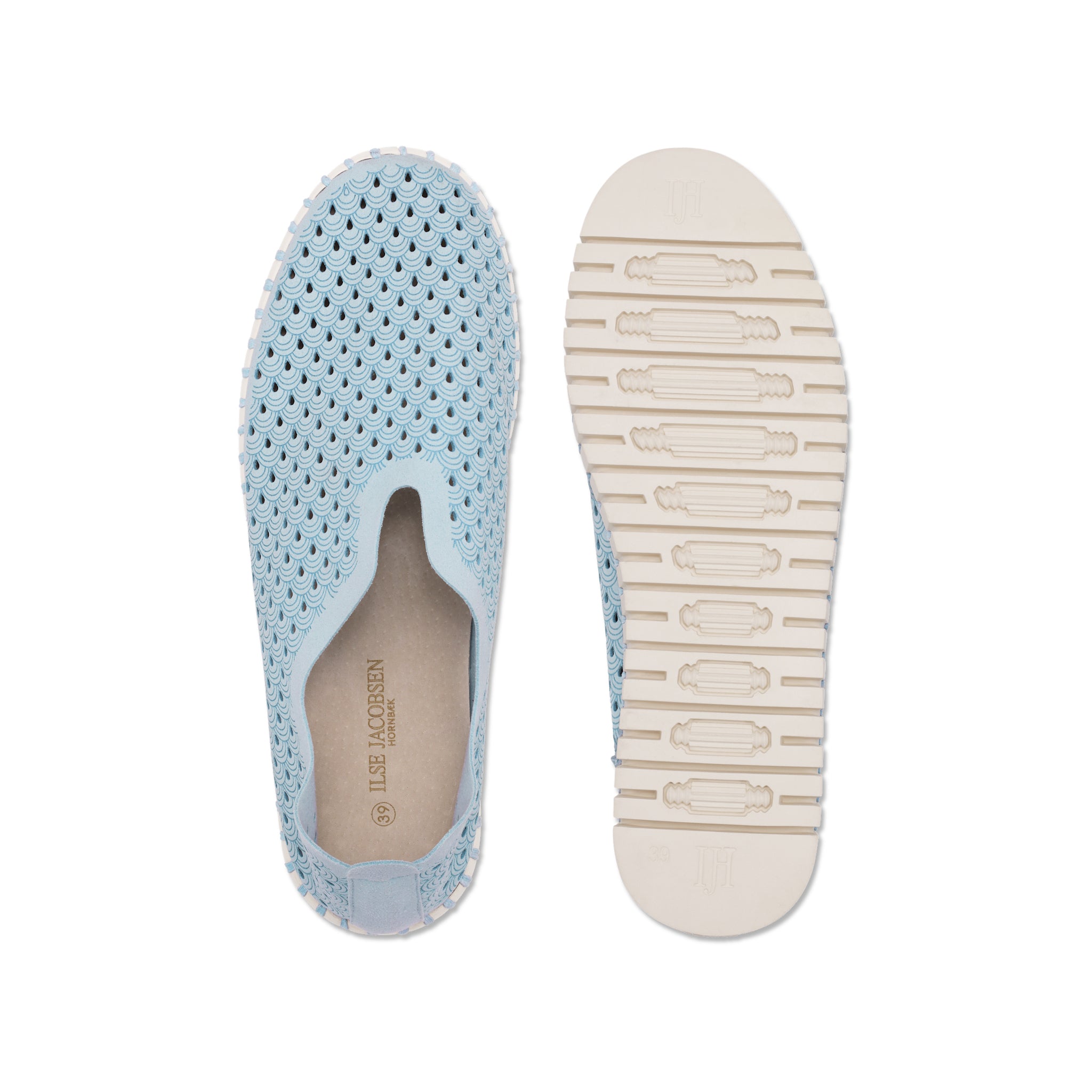 Tulip Slip-In On Plateau Sole - Ash Blue