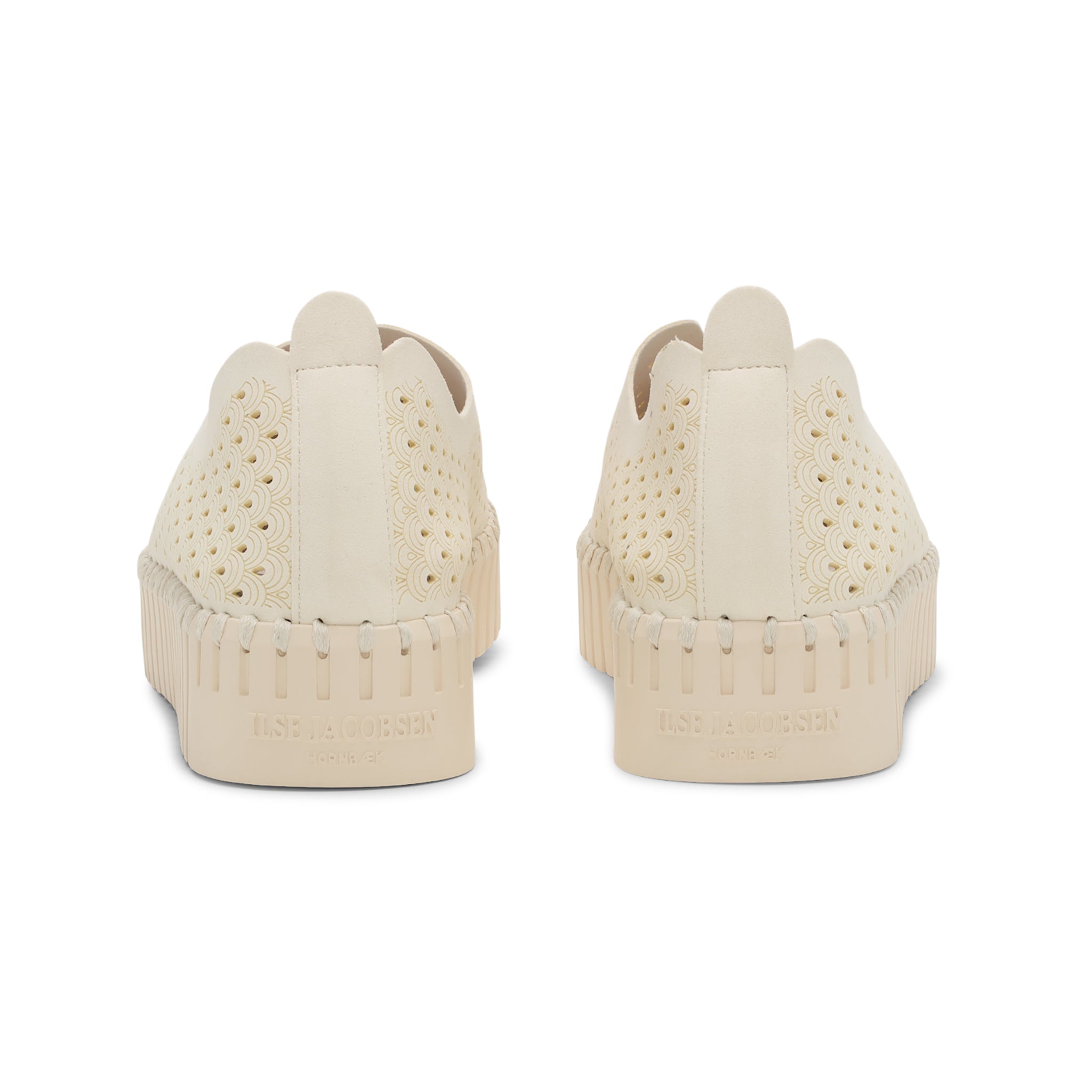 Tulip Slip-In On Plateau Sole - Milk Creme