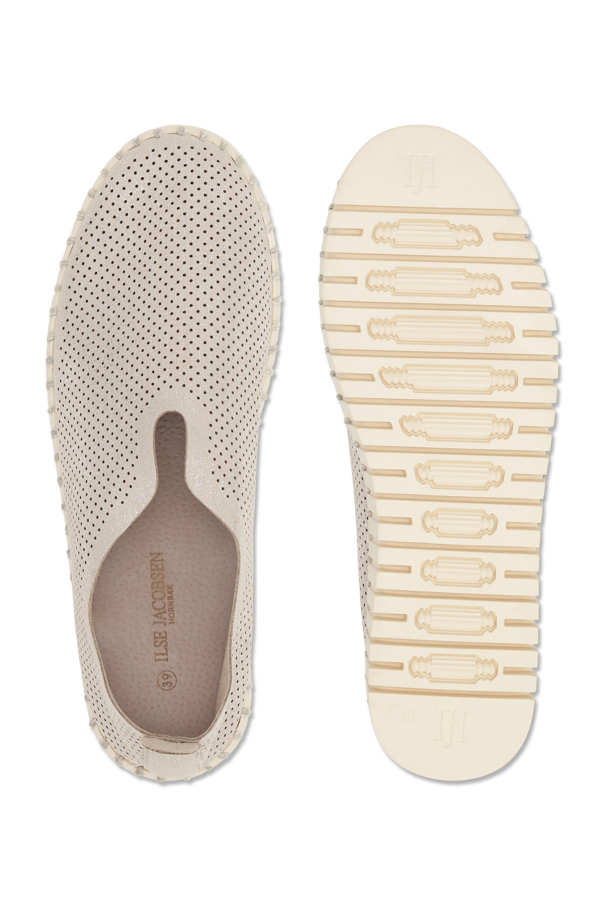 Tulip Glimmer - Silver Pearled Ivory