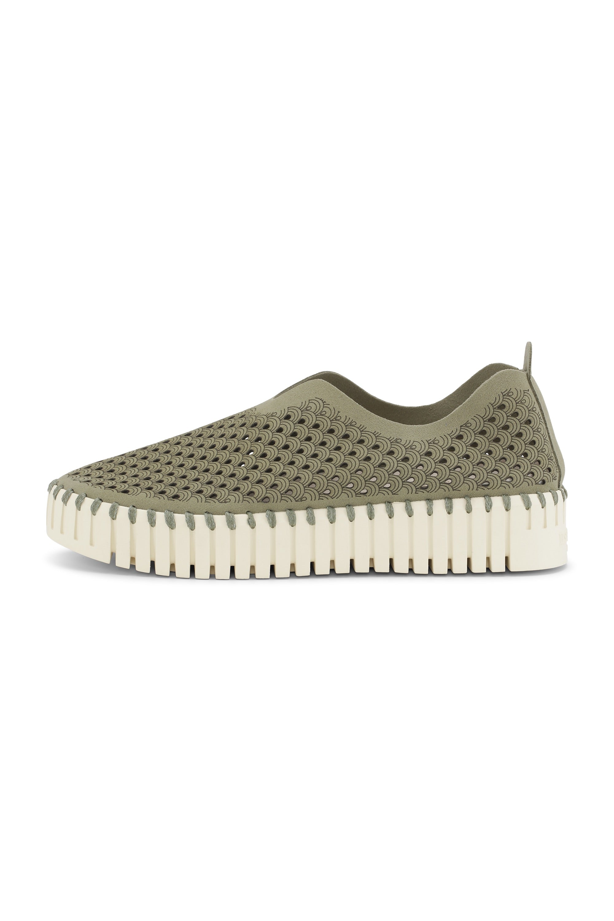 Tulip Slip-In On Plateau Sole - Army