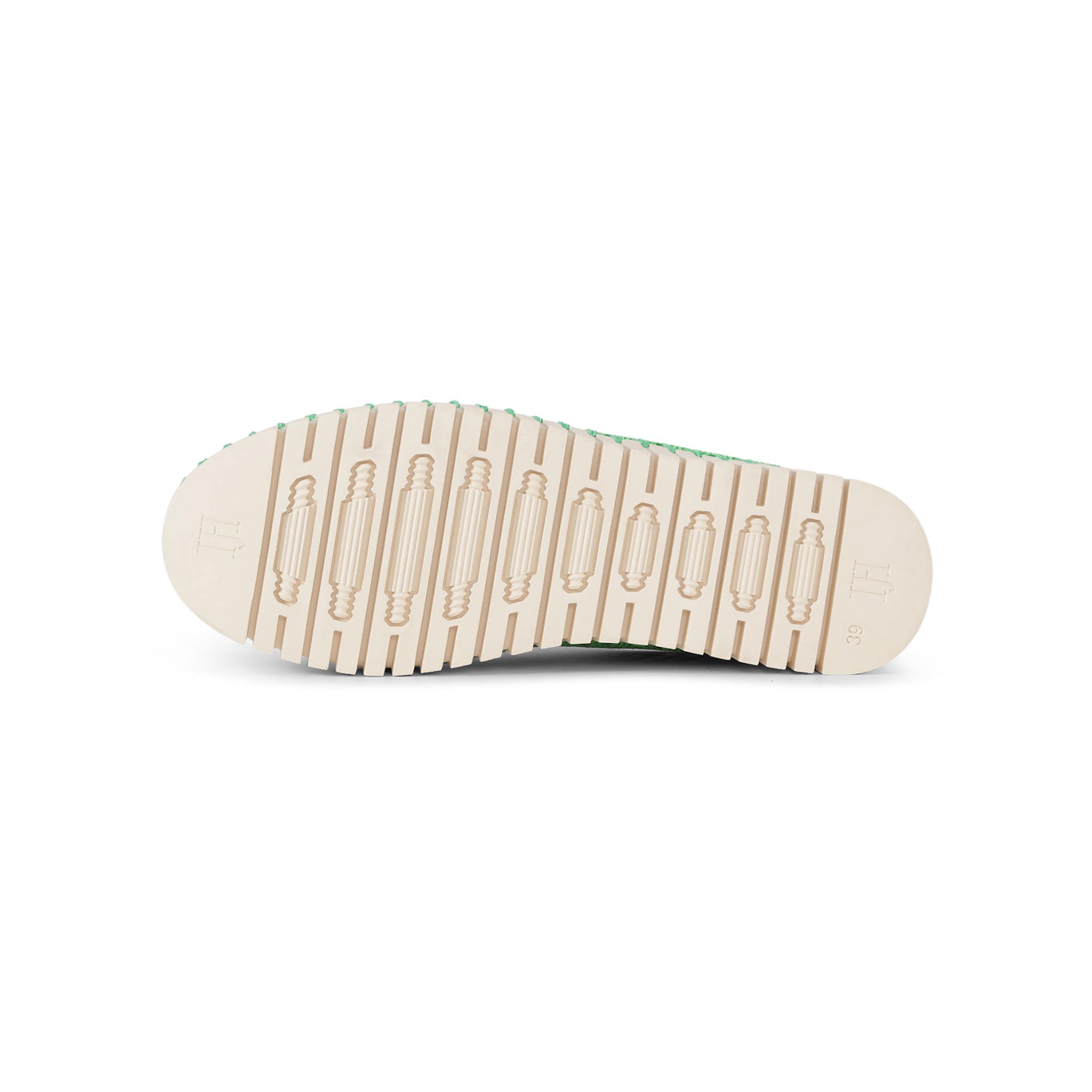 Tulip Slip-In On Plateau Sole - Bright Green