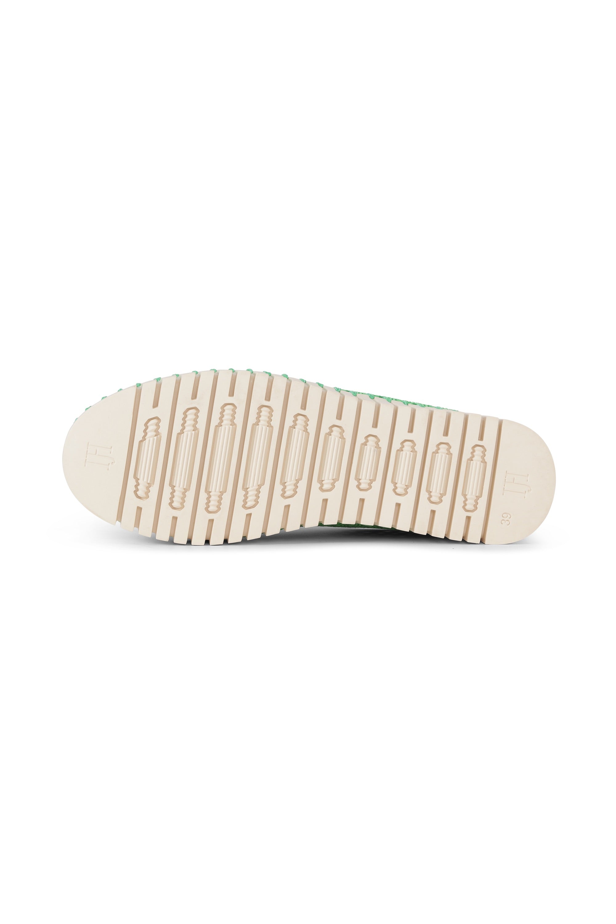 Tulip Slip-In On Plateau Sole - Bright Green
