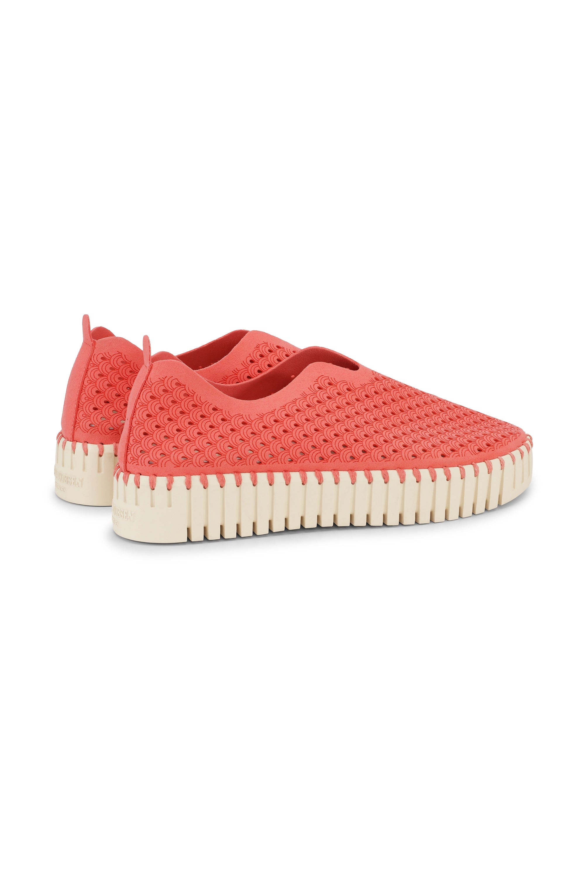 Tulip Slip-In On Plateau Sole - Raspberry