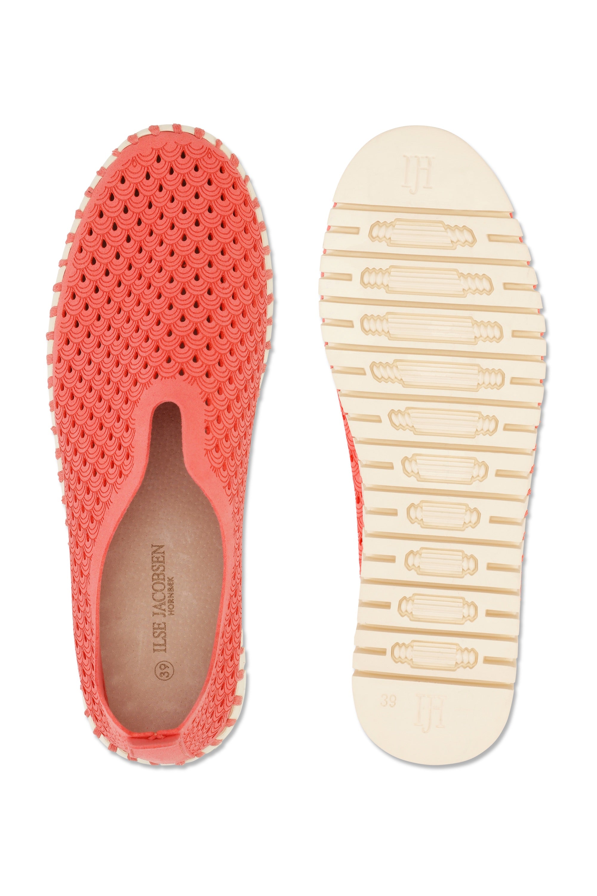 Tulip Slip-In On Plateau Sole - Raspberry