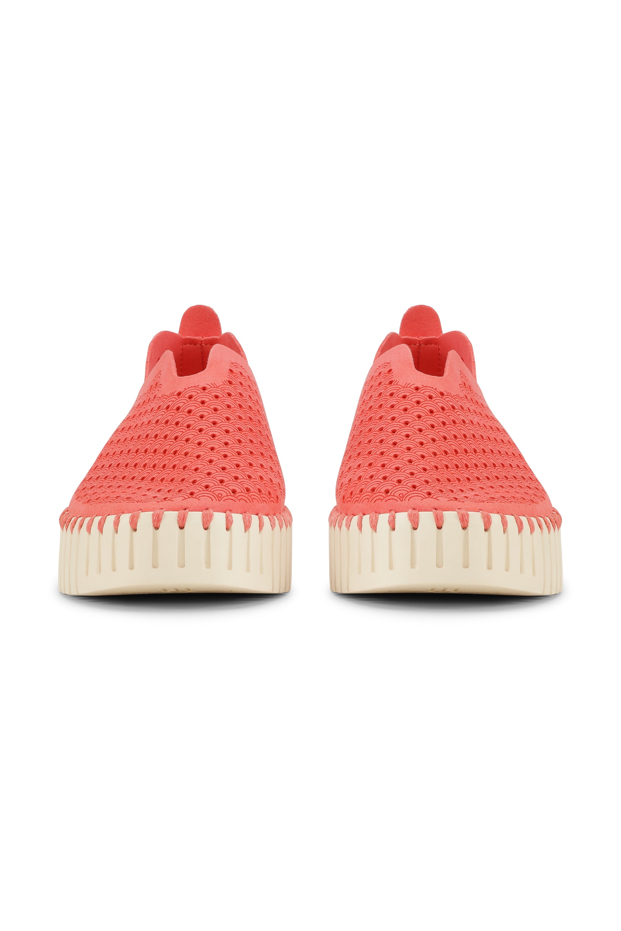 Tulip Slip-In On Plateau Sole - Raspberry