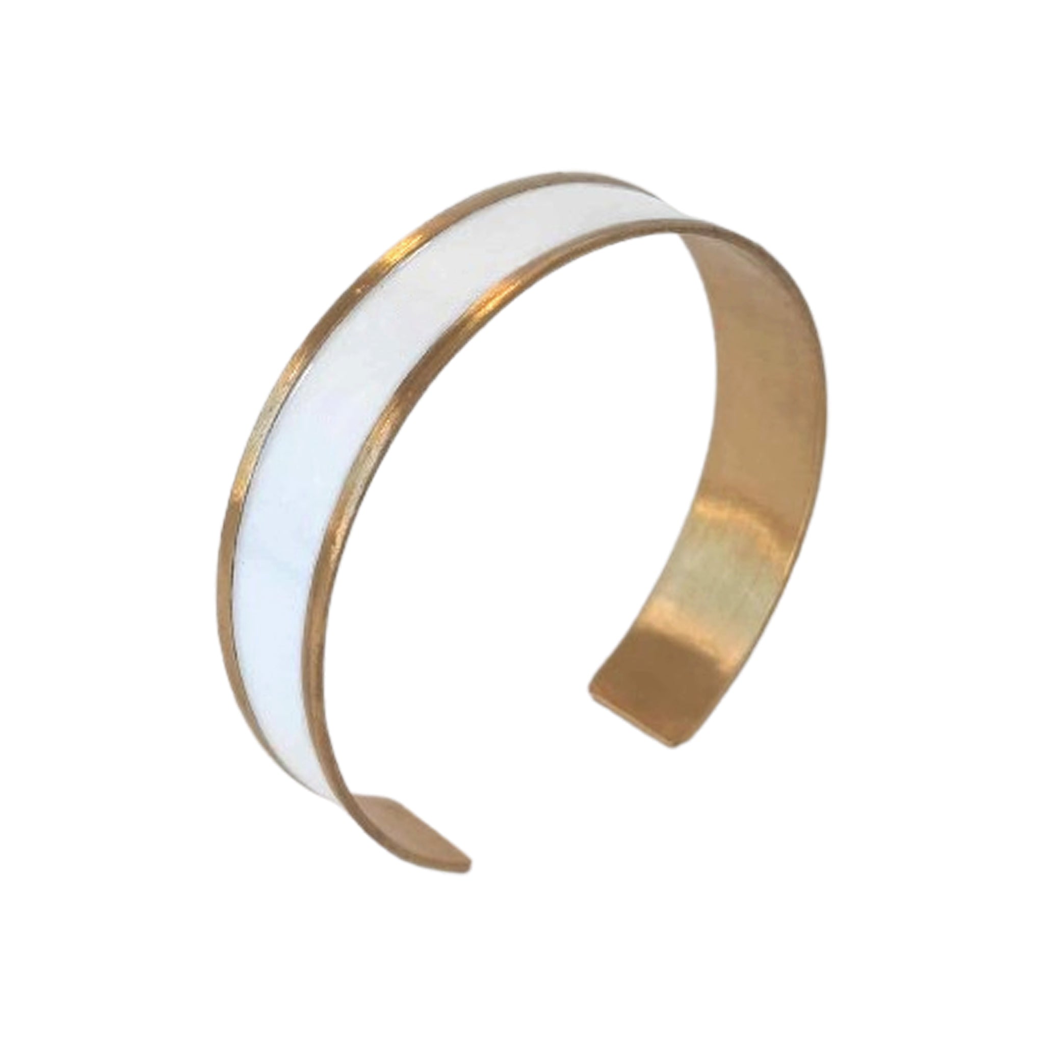 White Slim Cuff