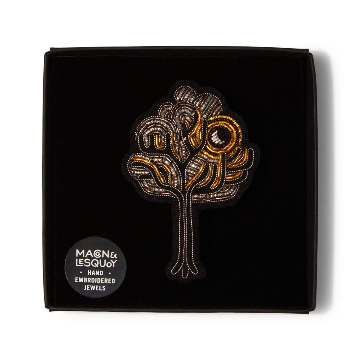 Nocturnal Tree Brooch