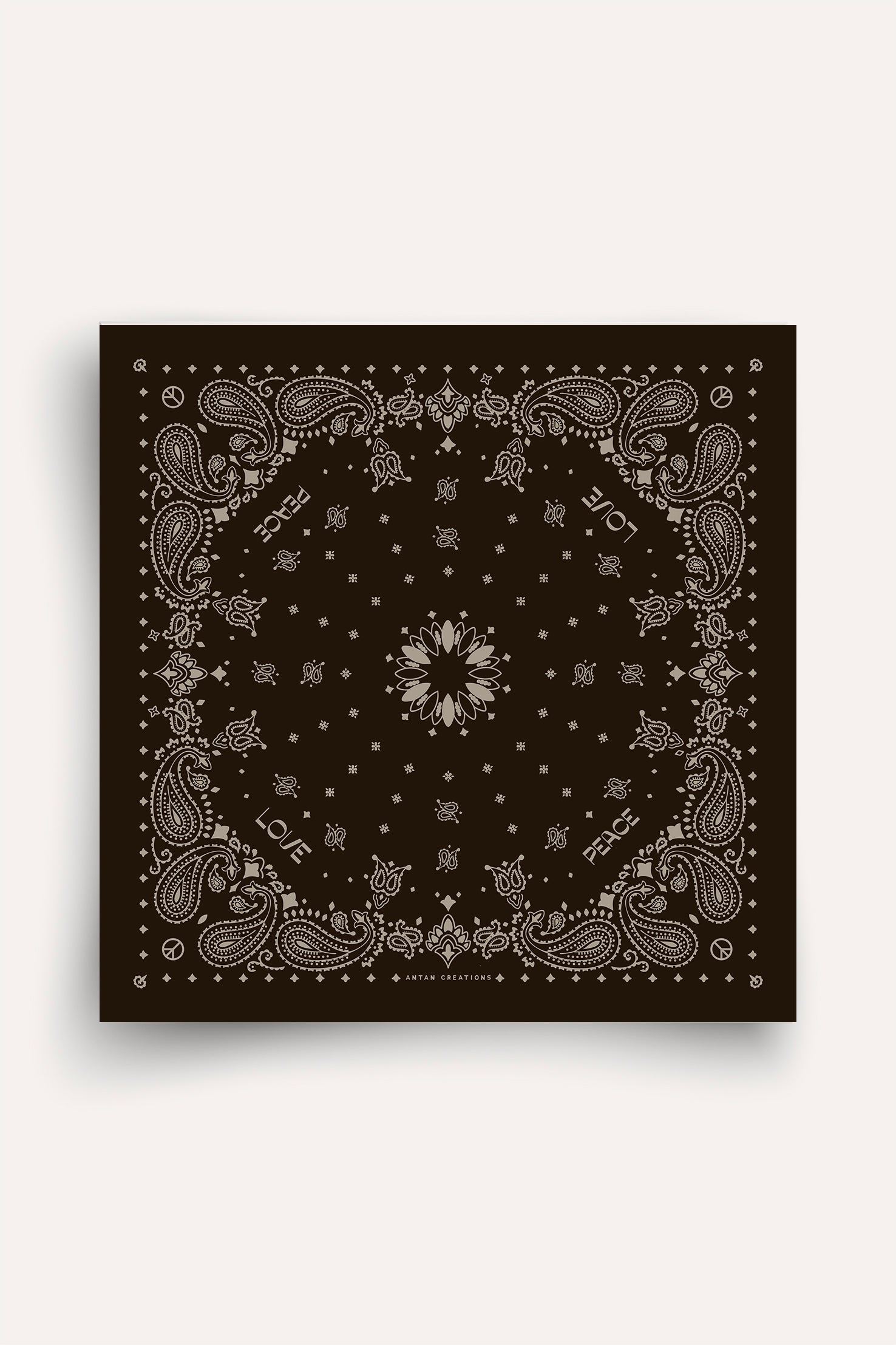 Wool Bandanas - Ganache - Nomad