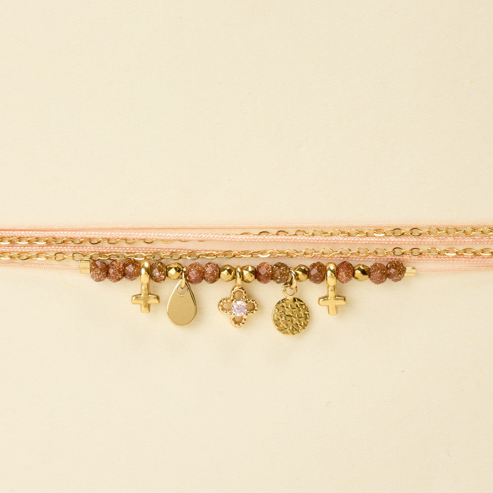 Arlo Bracelet - Salmon