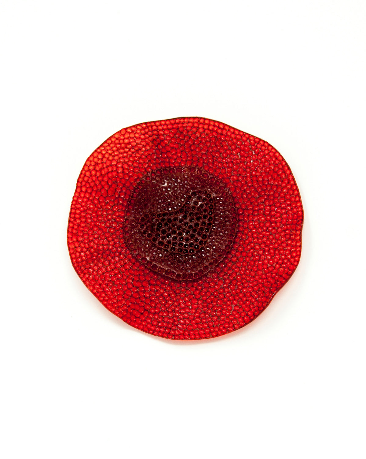 Brooch KARDIS - Dark Red