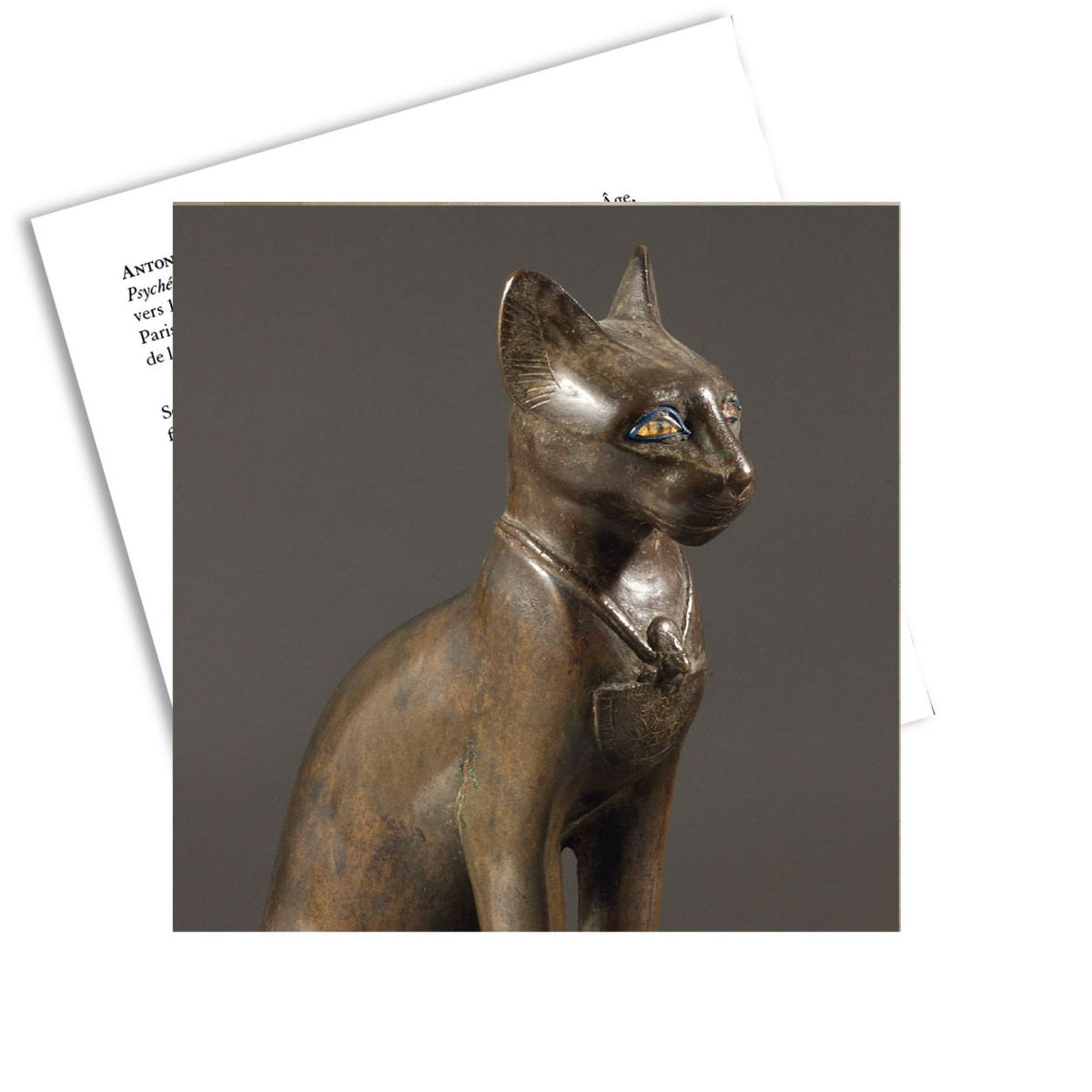 Bastet Silver Brooch