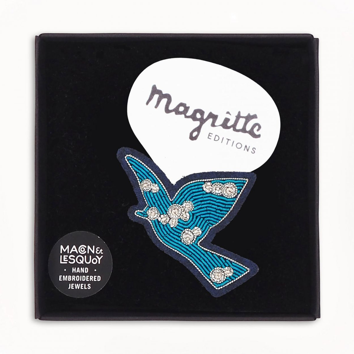 Magritte Dove Brooch