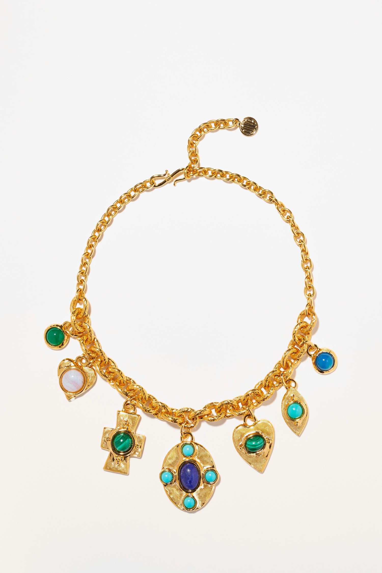 New Gems Charms Necklace