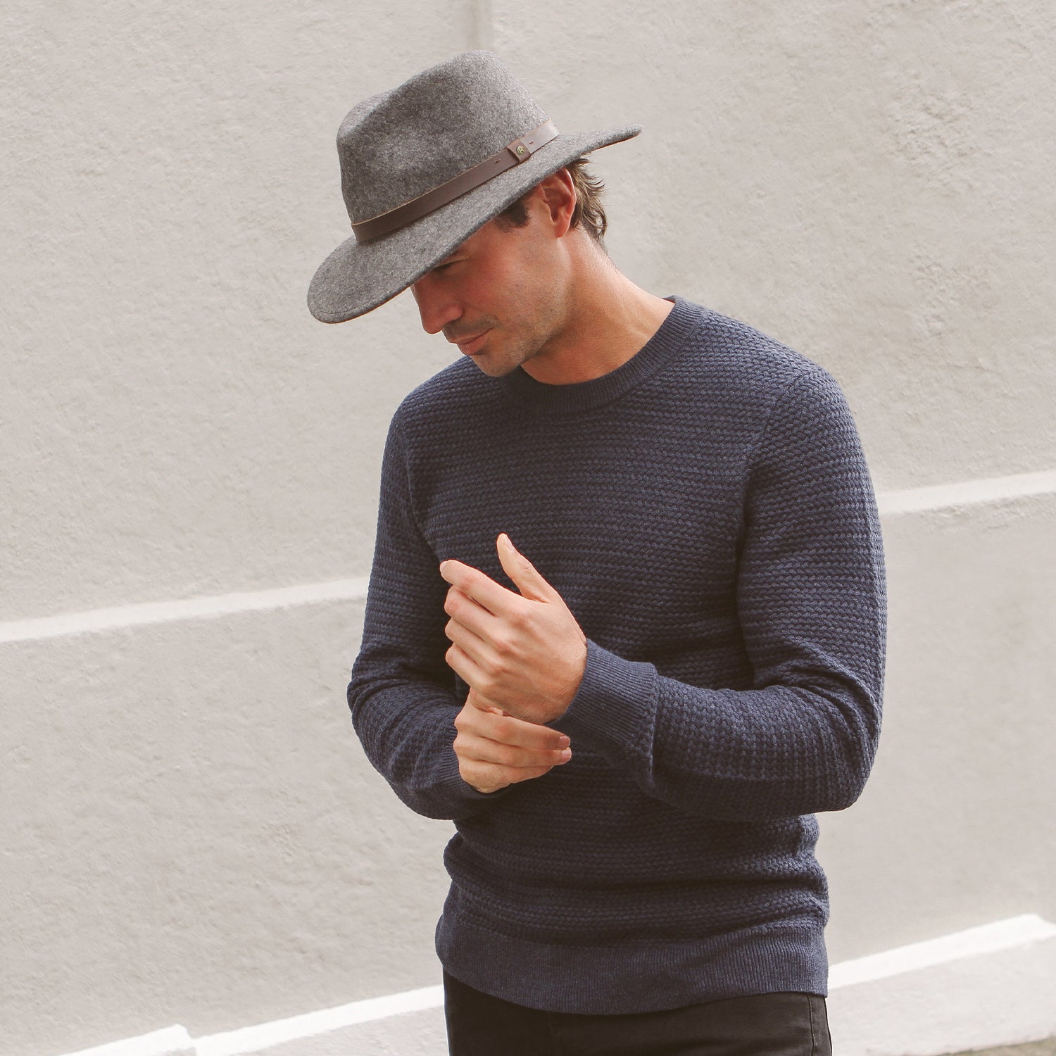 Wilde Fedora Mixed Olive