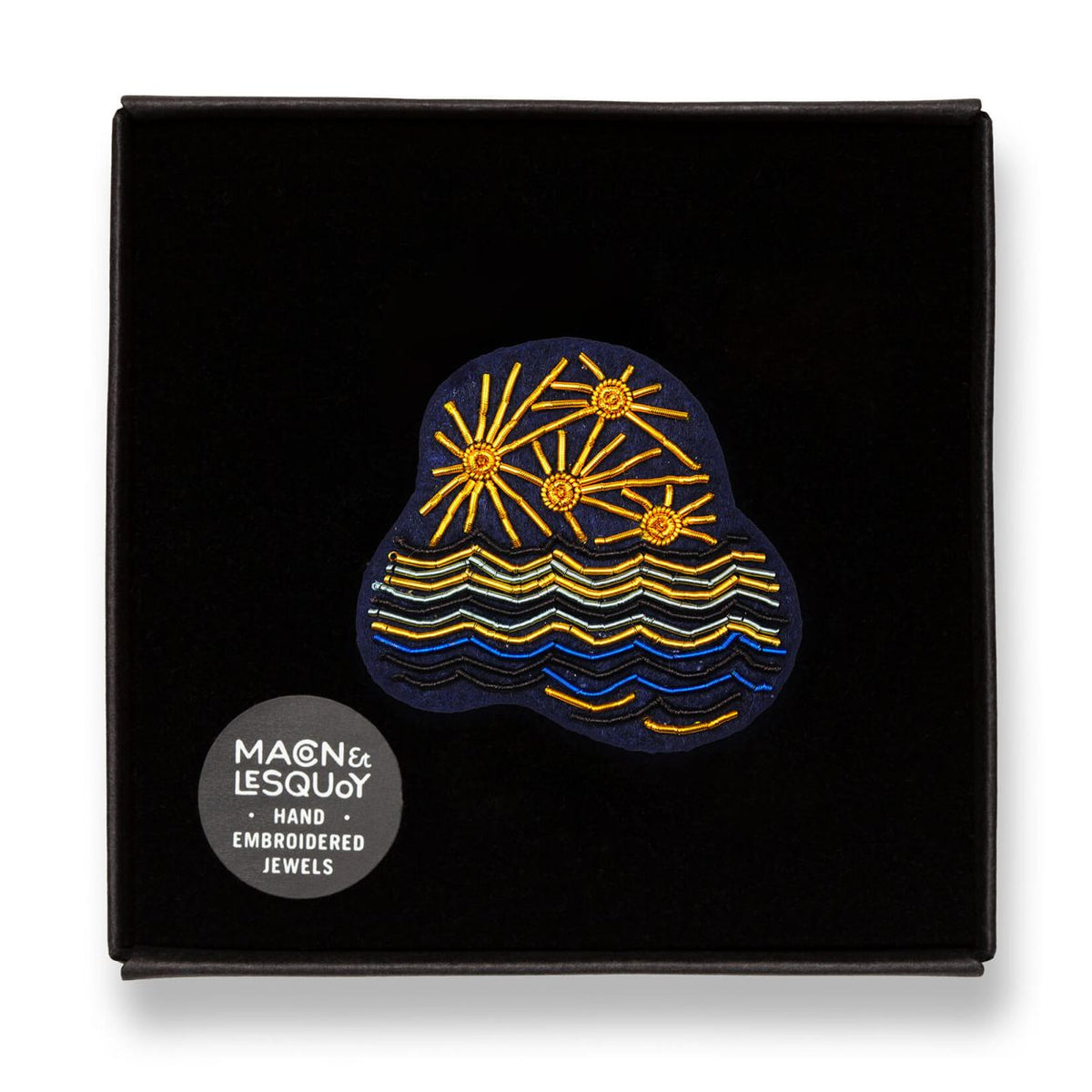 Vincent's Night Brooch
