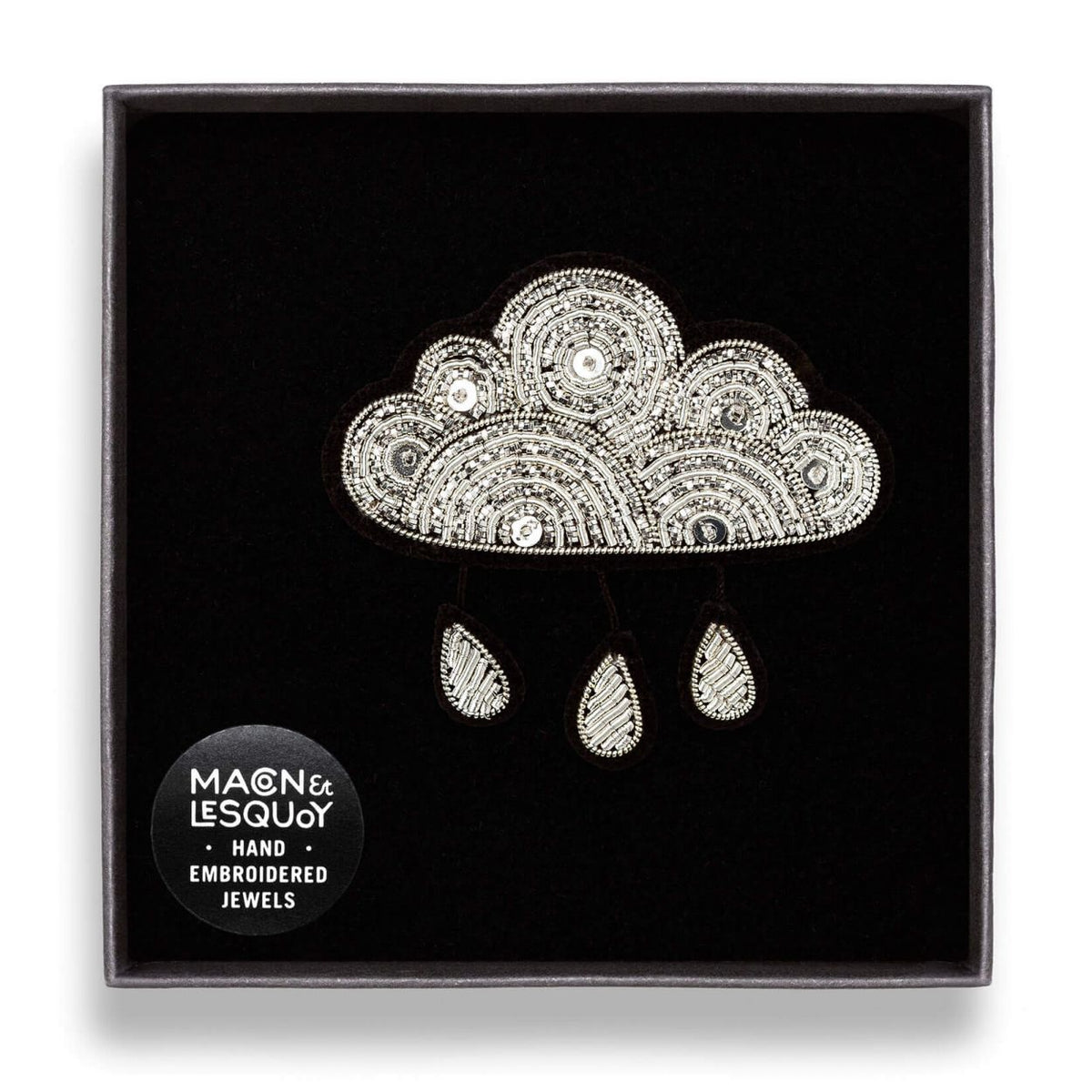 Cloud and Rain Brooch
