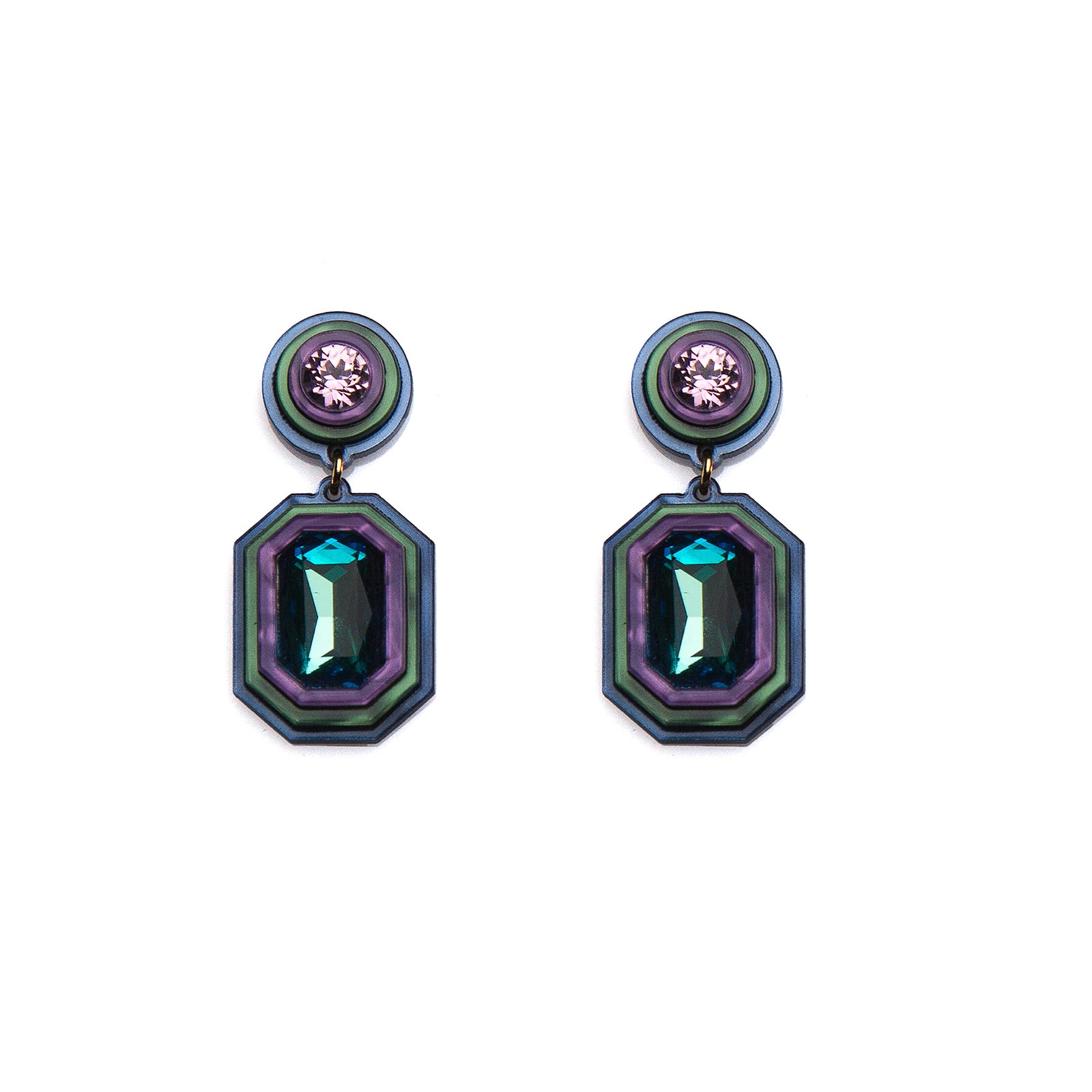 Gema Blue Earrings