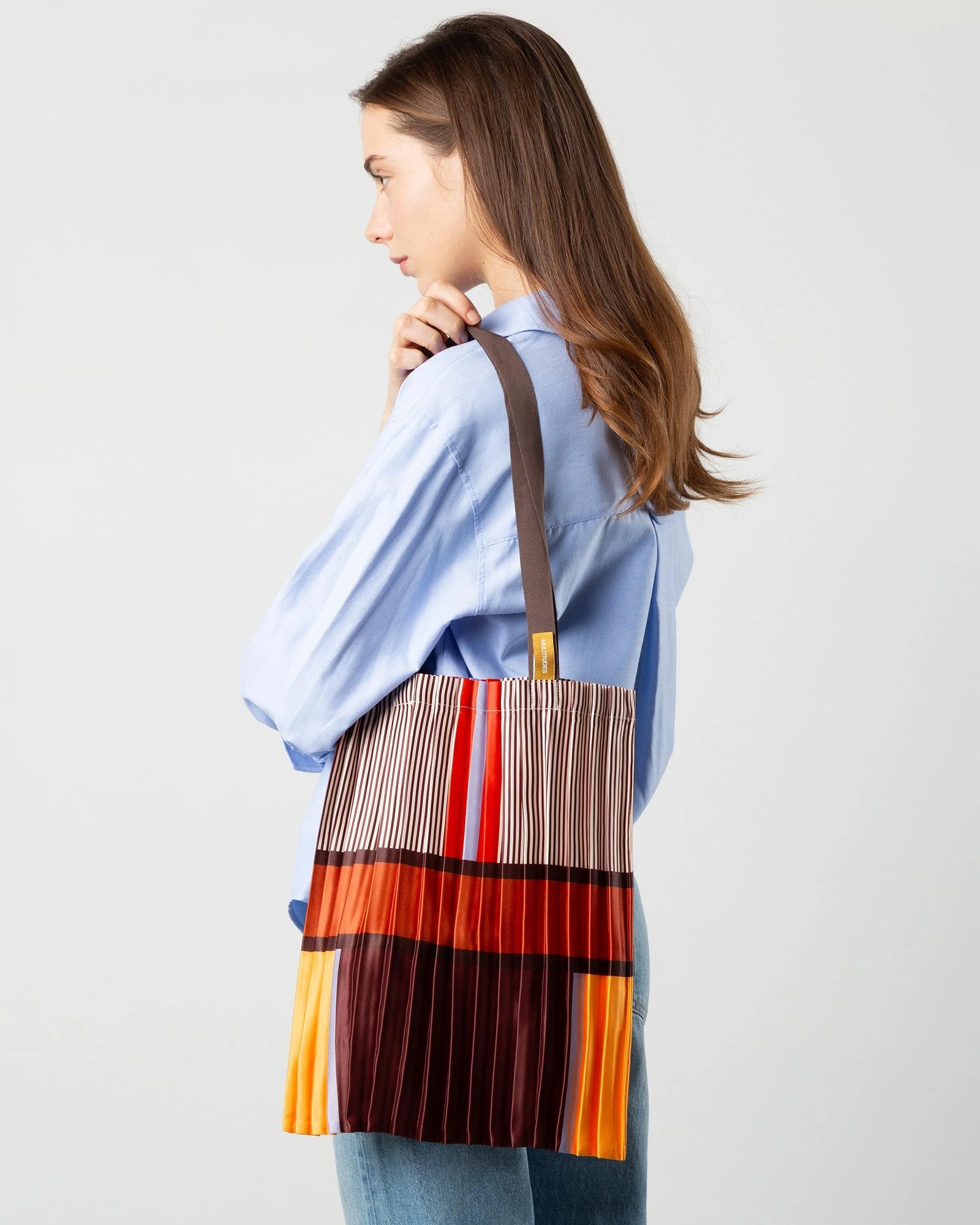 Bagheria Pleated Tote Bag