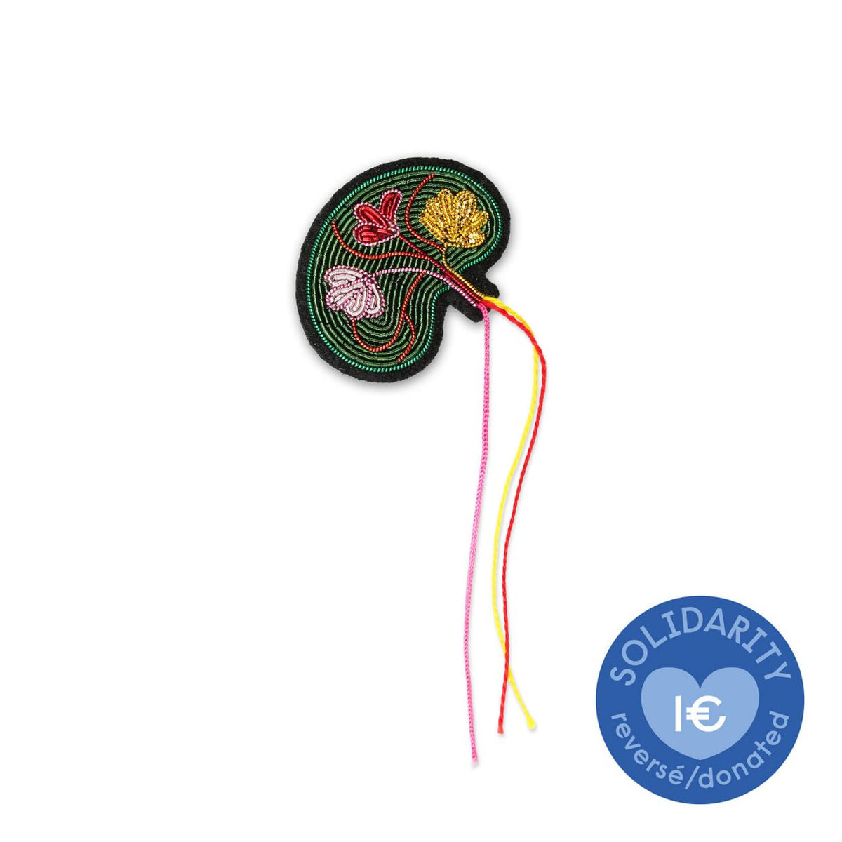 Kidney-sance Brooch