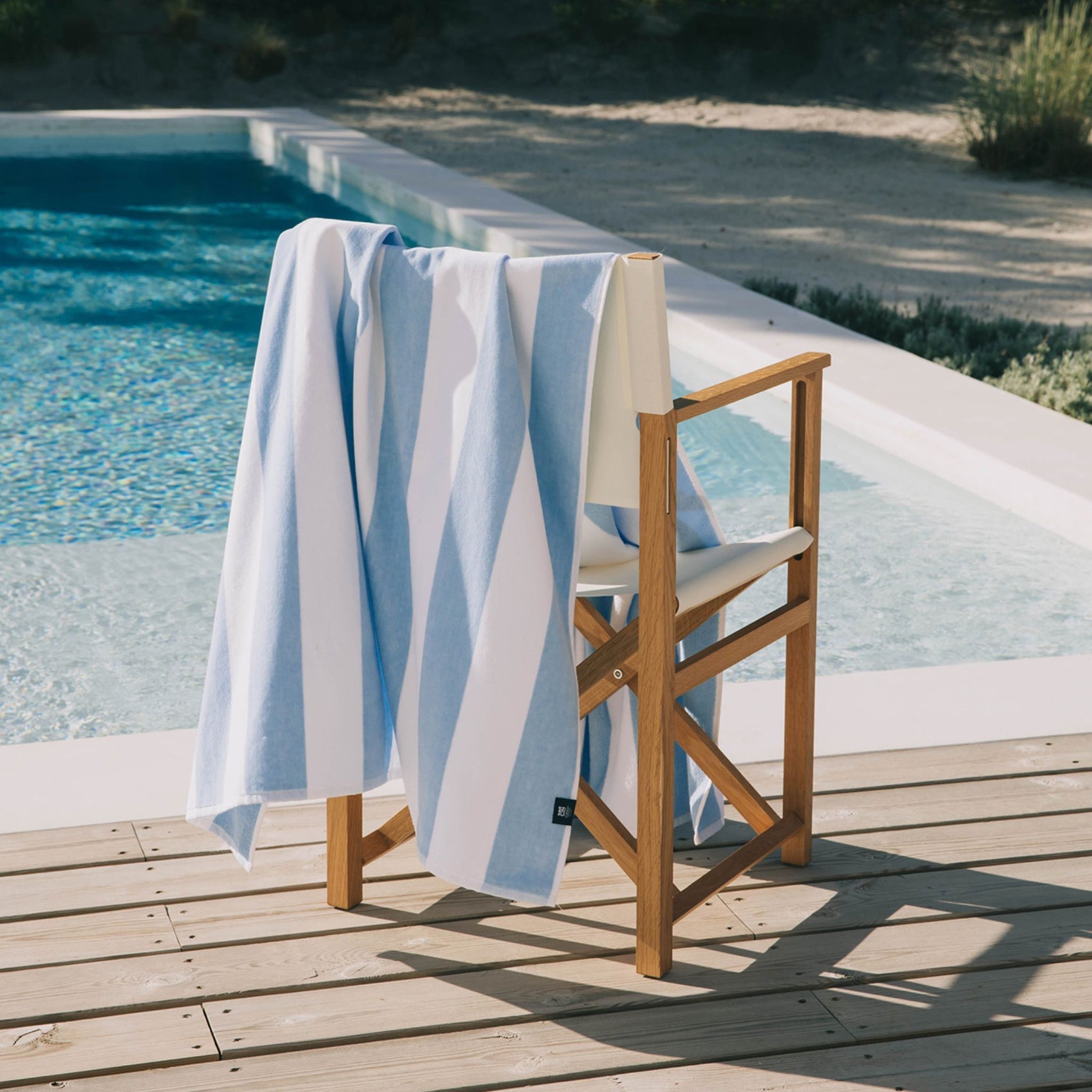 Gibalta Striped Beach Towel