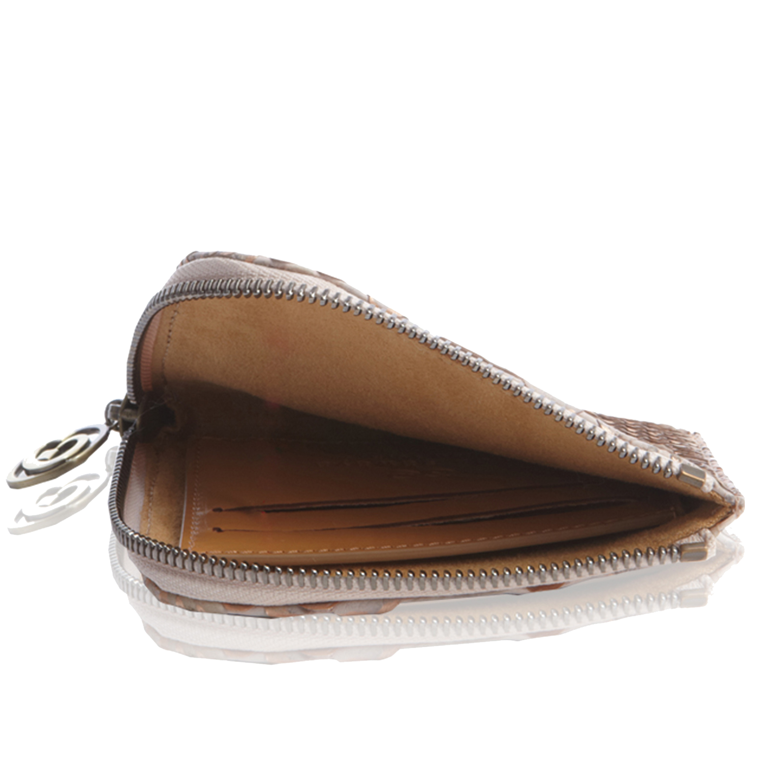 Small Square Zip Around Wallet - Lavender