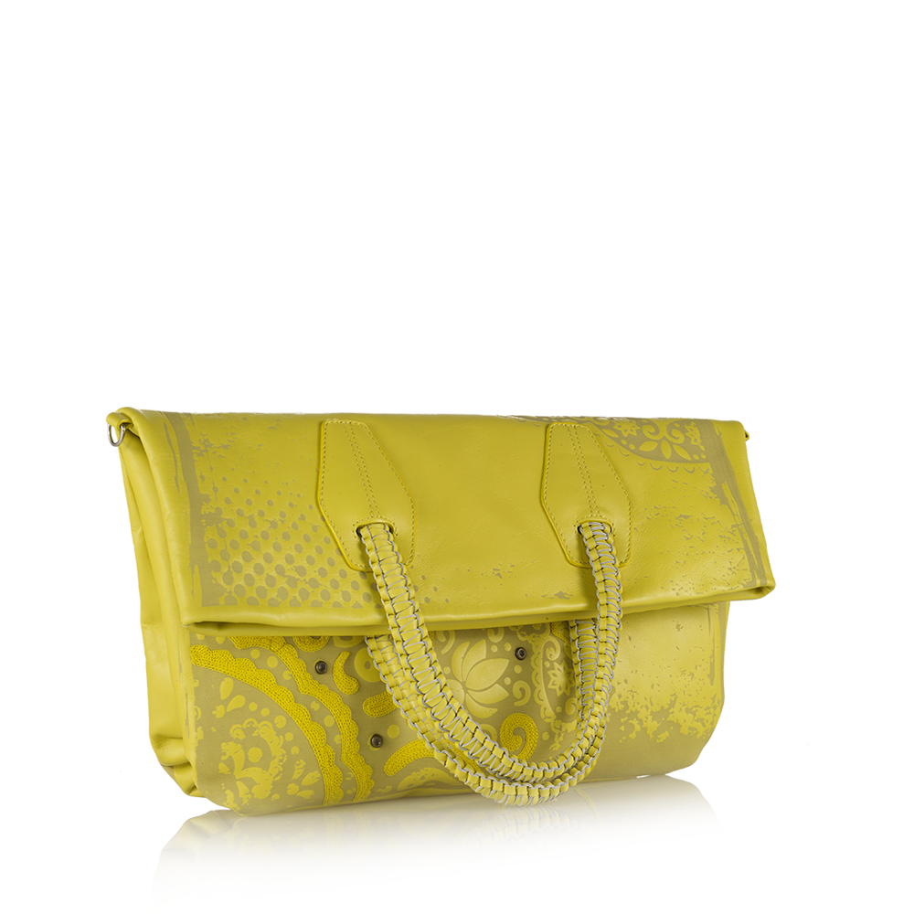 B Lula Tote Bag - Yellow