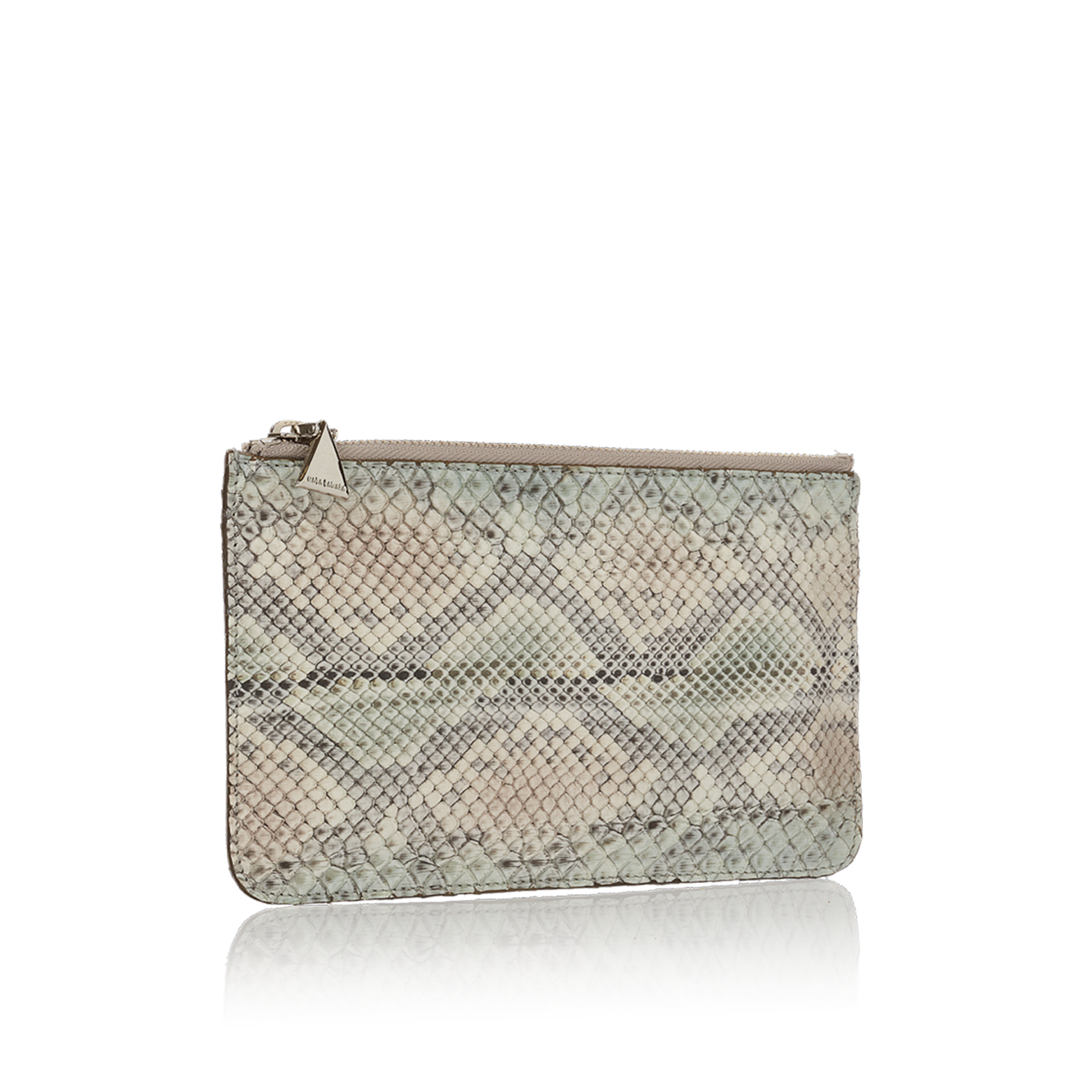 Top Zip Pouch Diamond - Lychee