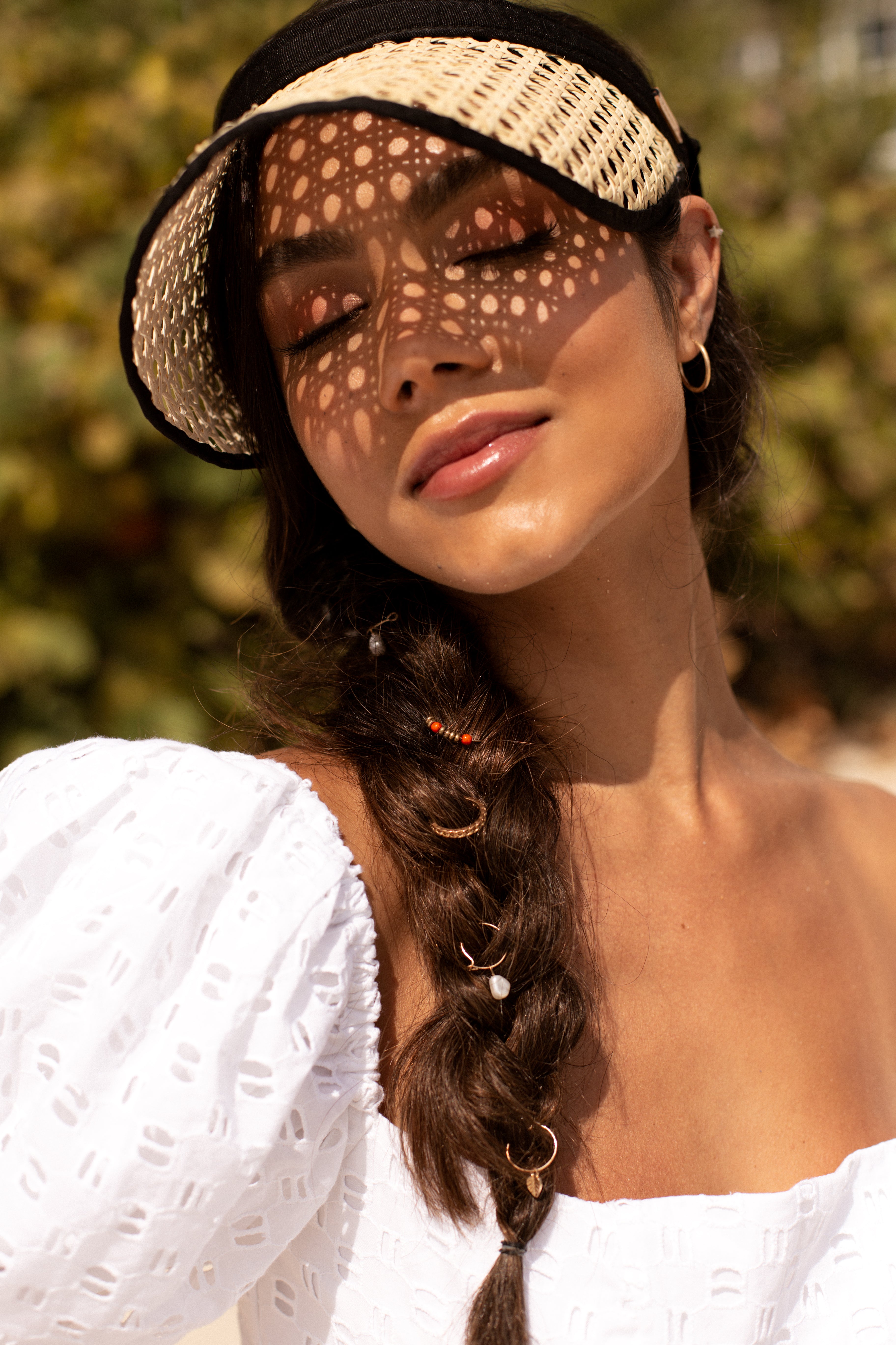 Fluted Visor - Black