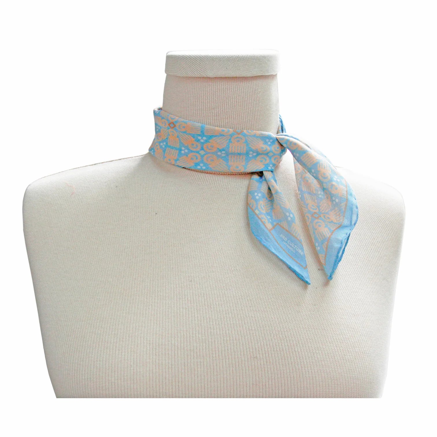 Duafe Pocket Square - Blue