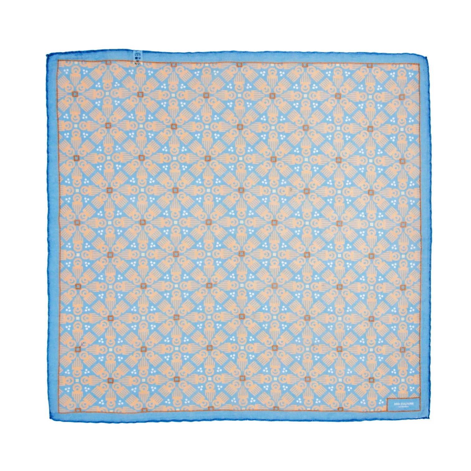 Duafe Pocket Square - Blue