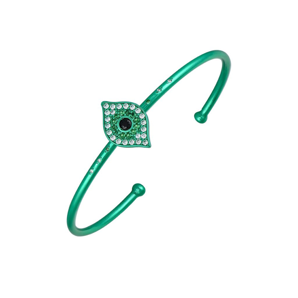 Eye Bangle - Green