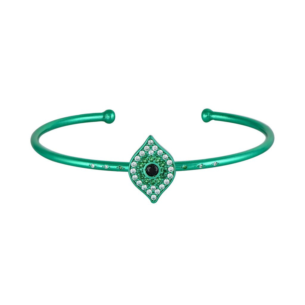 Eye Bangle - Green