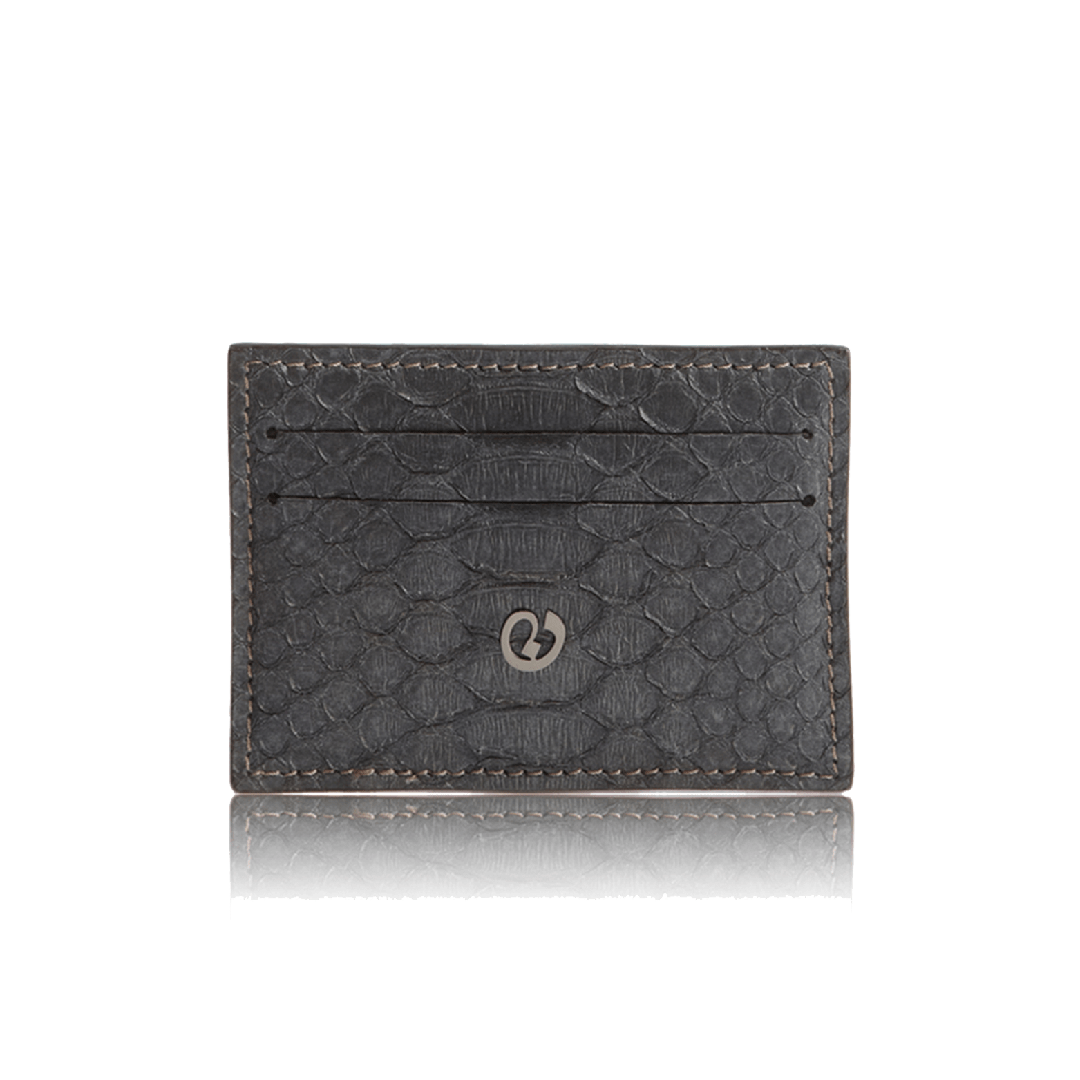 FL by NADA SAWAYA Credit Card Holder Python Card Case