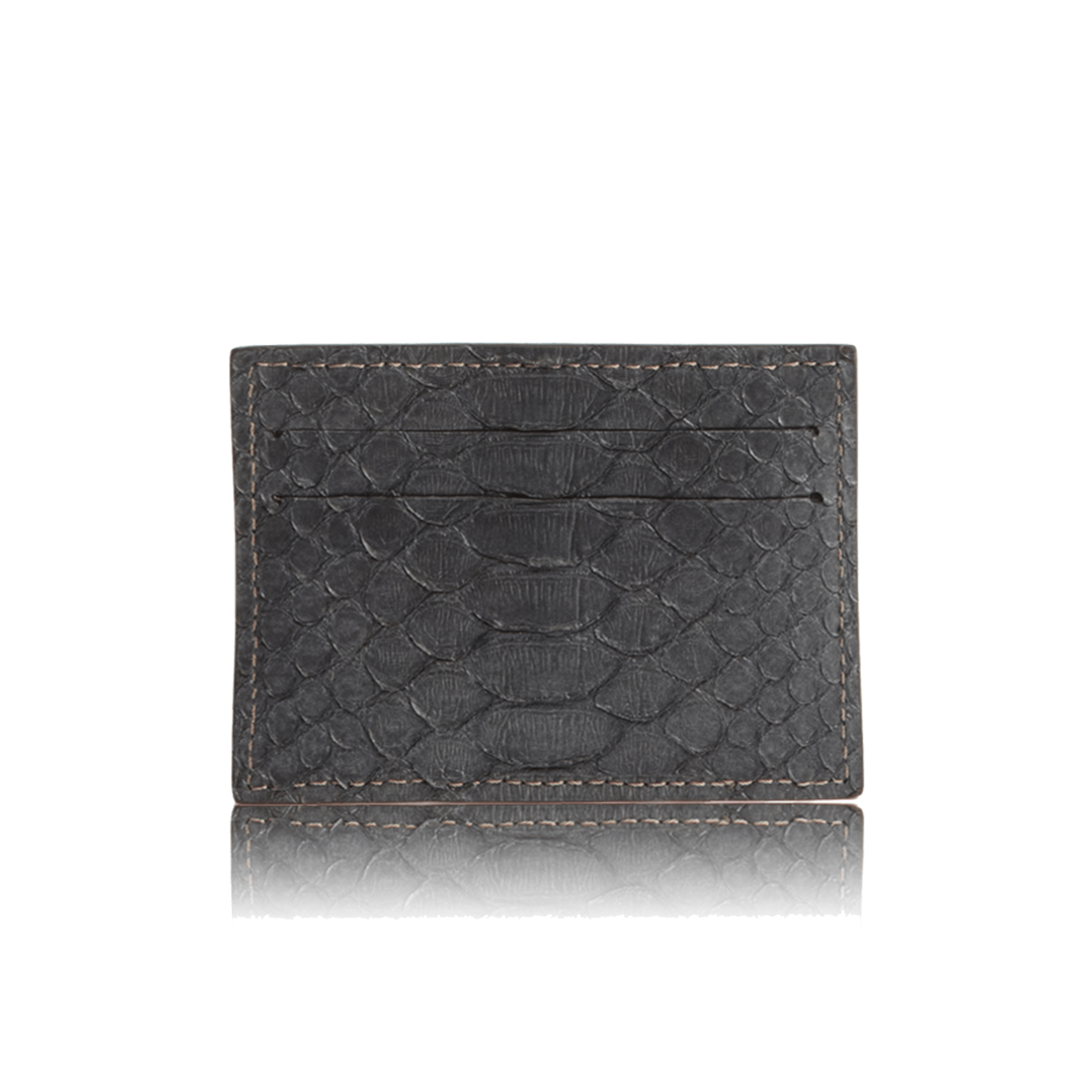 FL by NADA SAWAYA Credit Card Holder Python Card Case