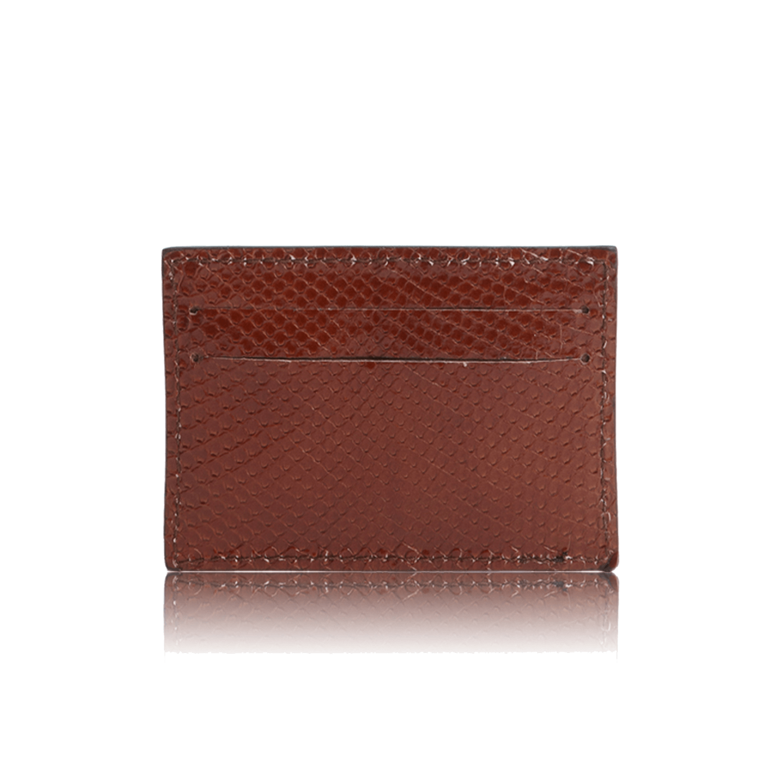 FL by NADA SAWAYA Credit Card Holder Python Card Case