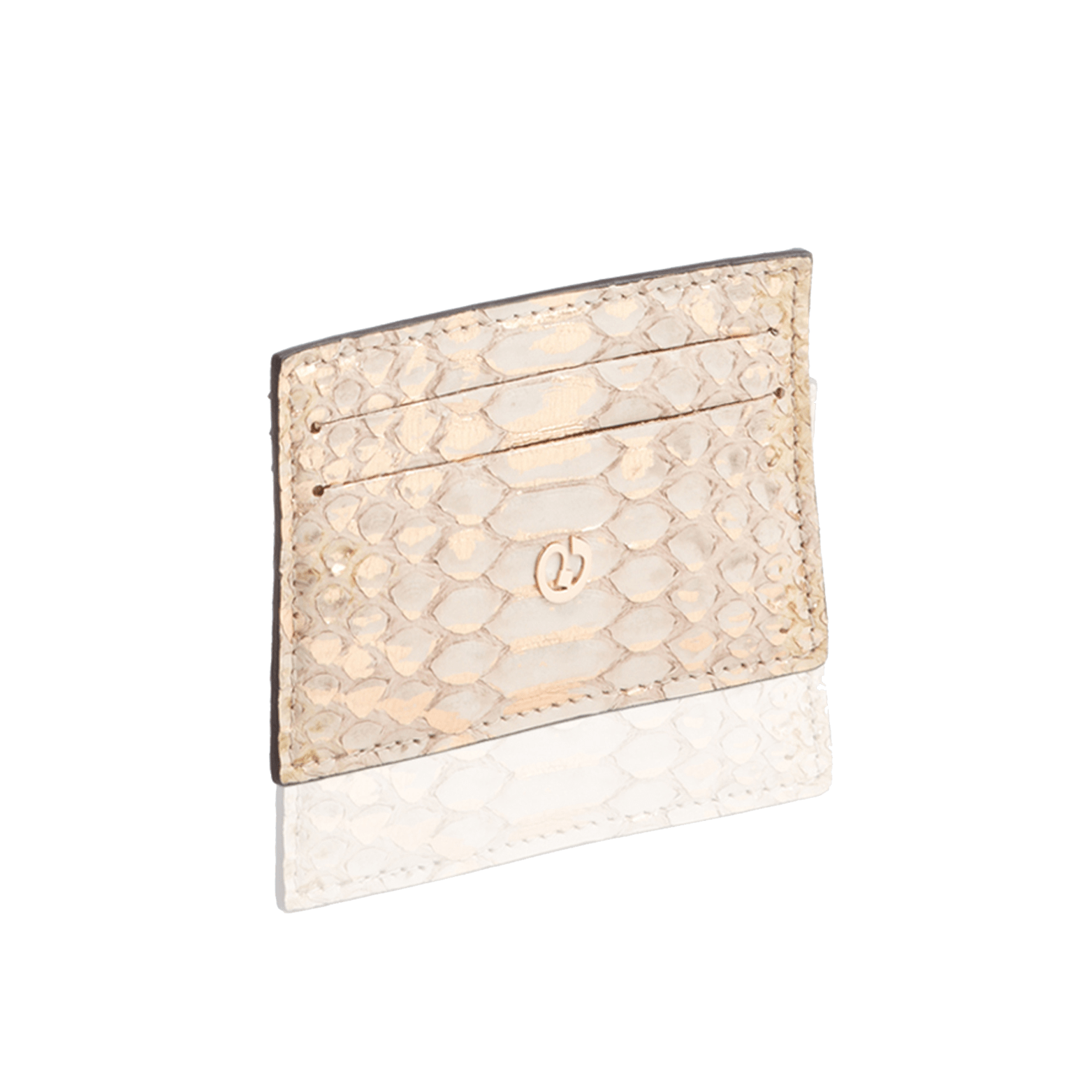 FL by NADA SAWAYA Credit Card Holder Python Card Case