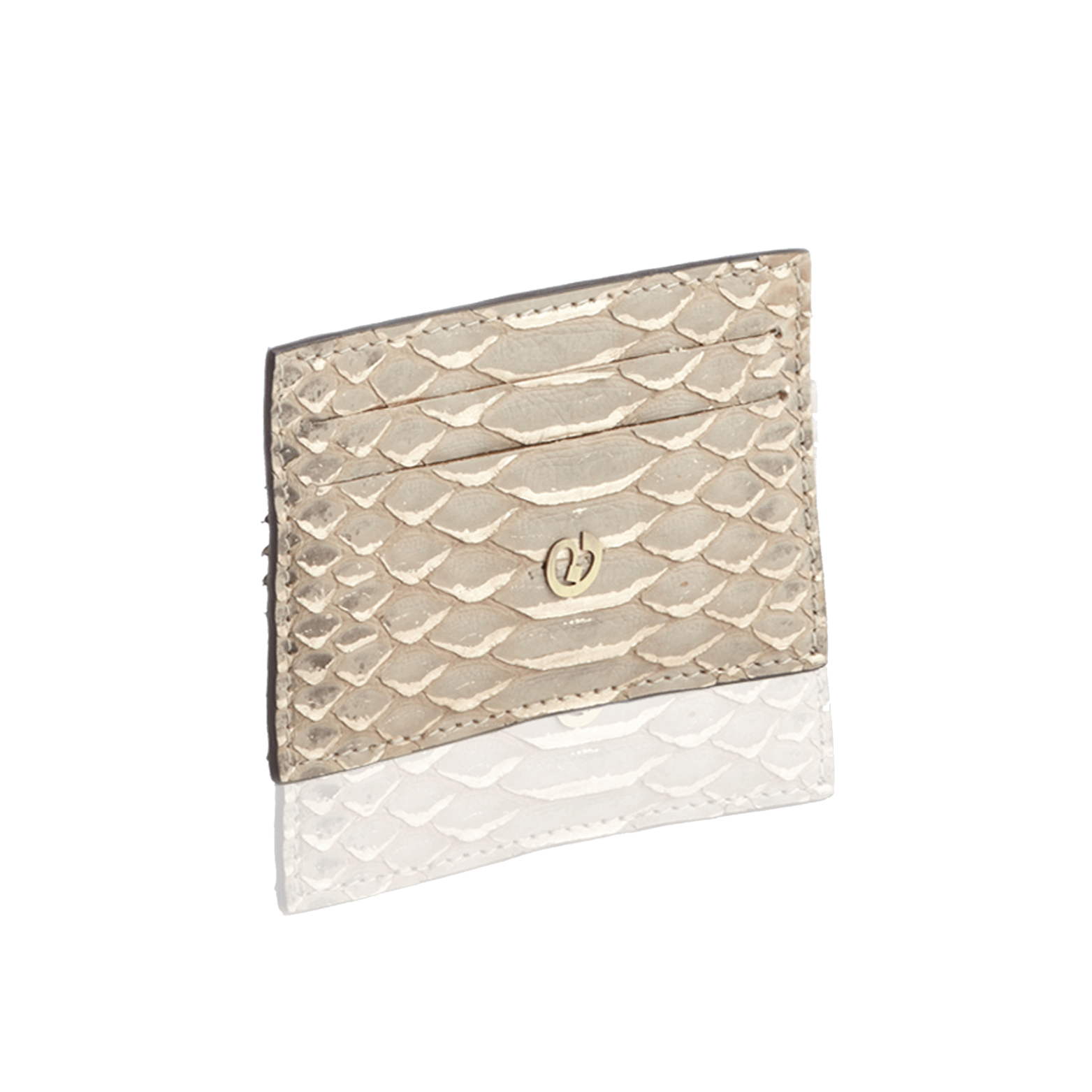 FL by NADA SAWAYA Credit Card Holder Python Card Case