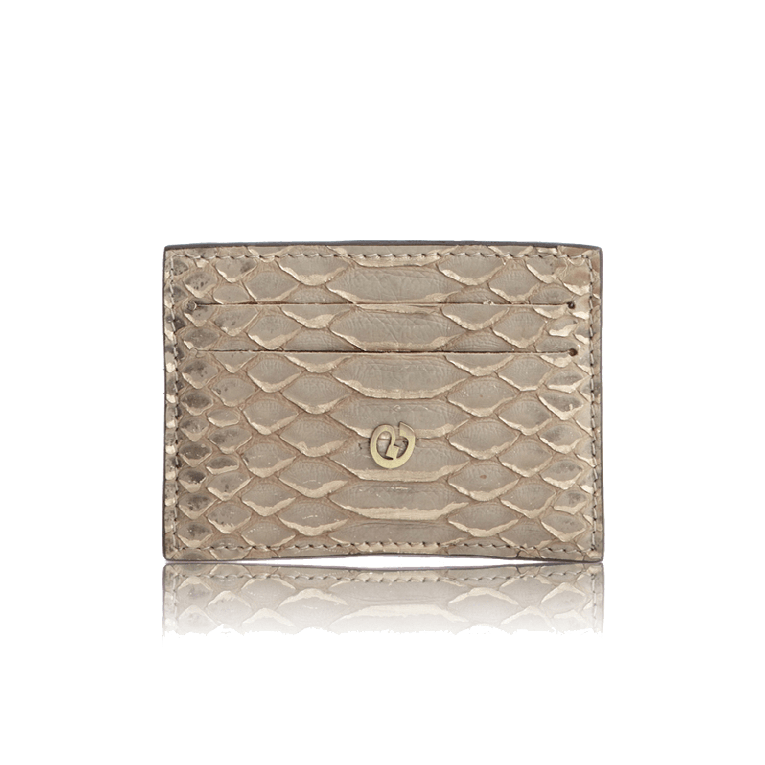 FL by NADA SAWAYA Credit Card Holder Python Card Case