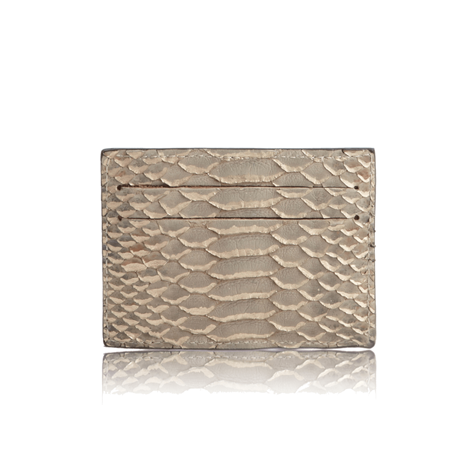 FL by NADA SAWAYA Credit Card Holder Python Card Case