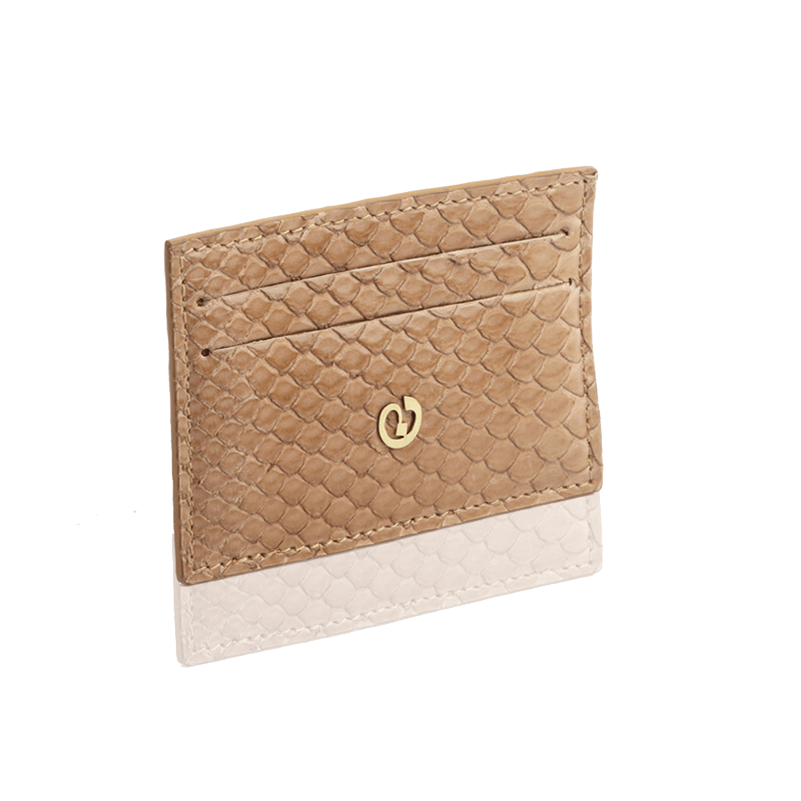 FL by NADA SAWAYA Credit Card Holder Python Card Case