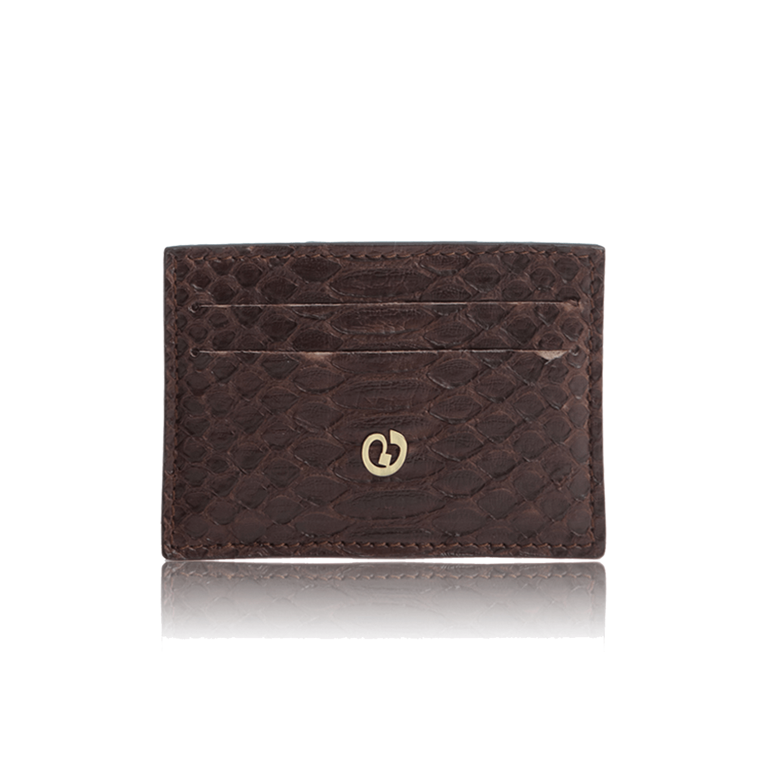 FL by NADA SAWAYA Credit Card Holder Python Card Case