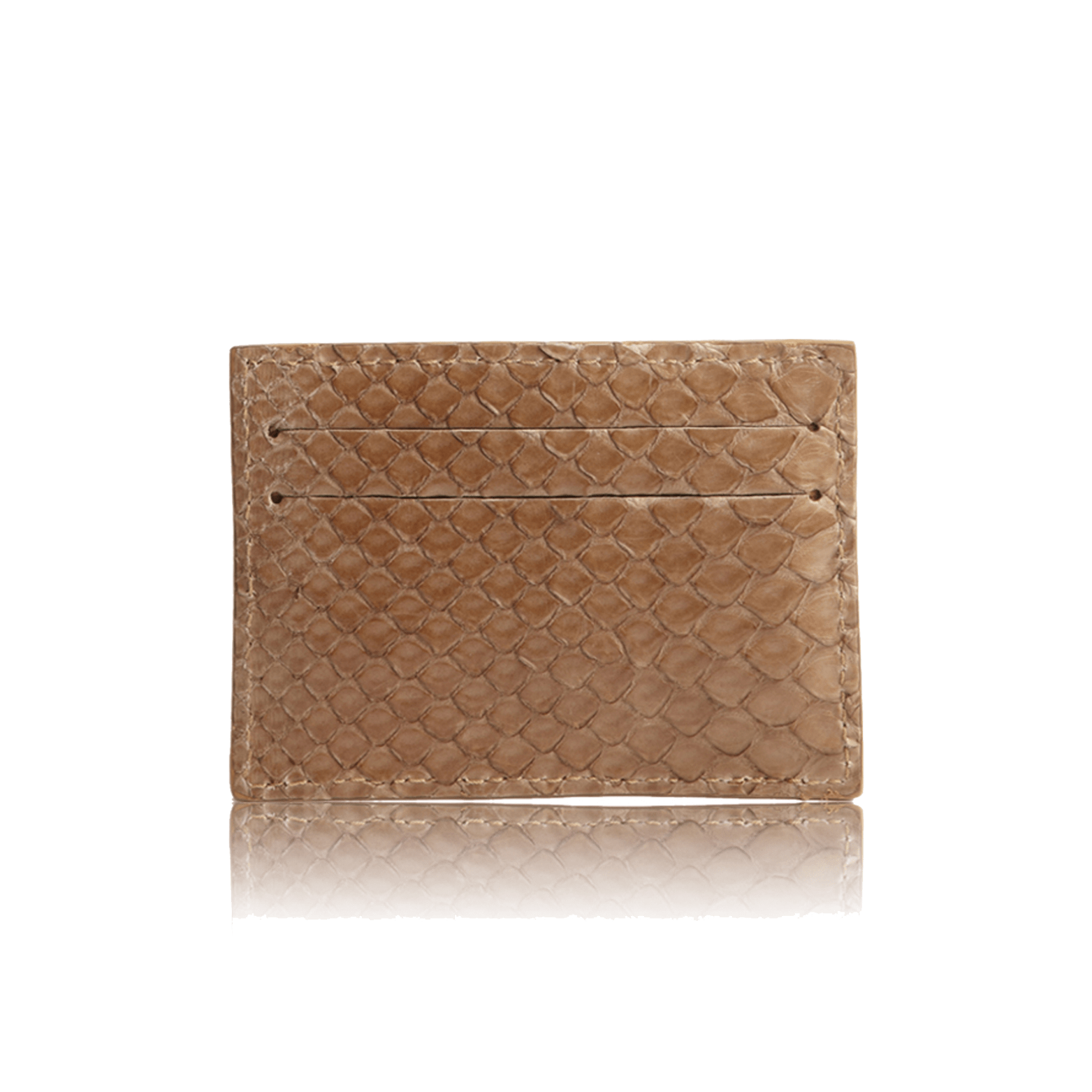 FL by NADA SAWAYA Credit Card Holder Python Card Case