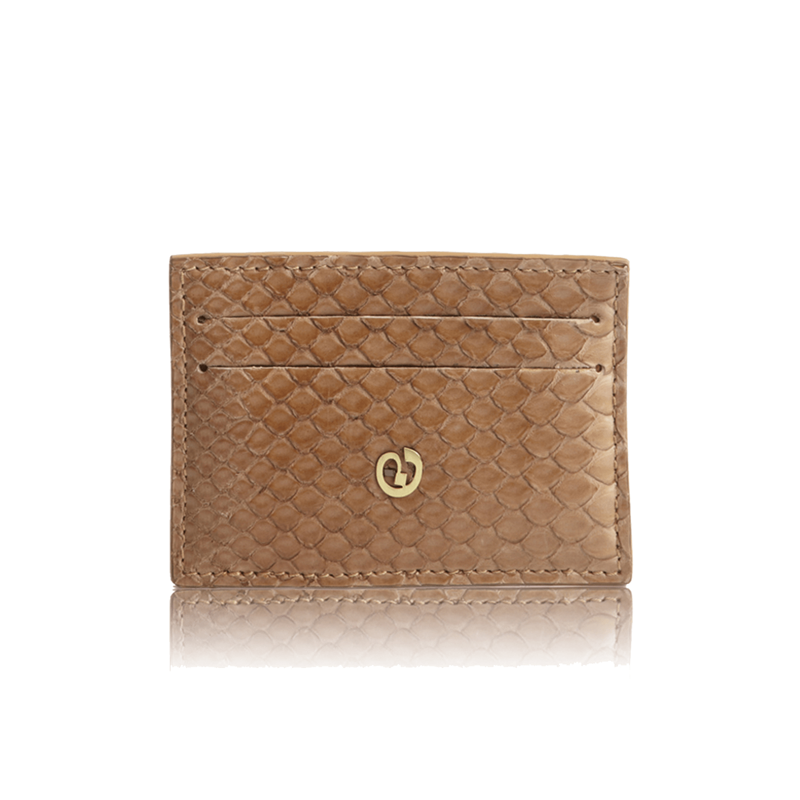 FL by NADA SAWAYA Credit Card Holder Python Card Case