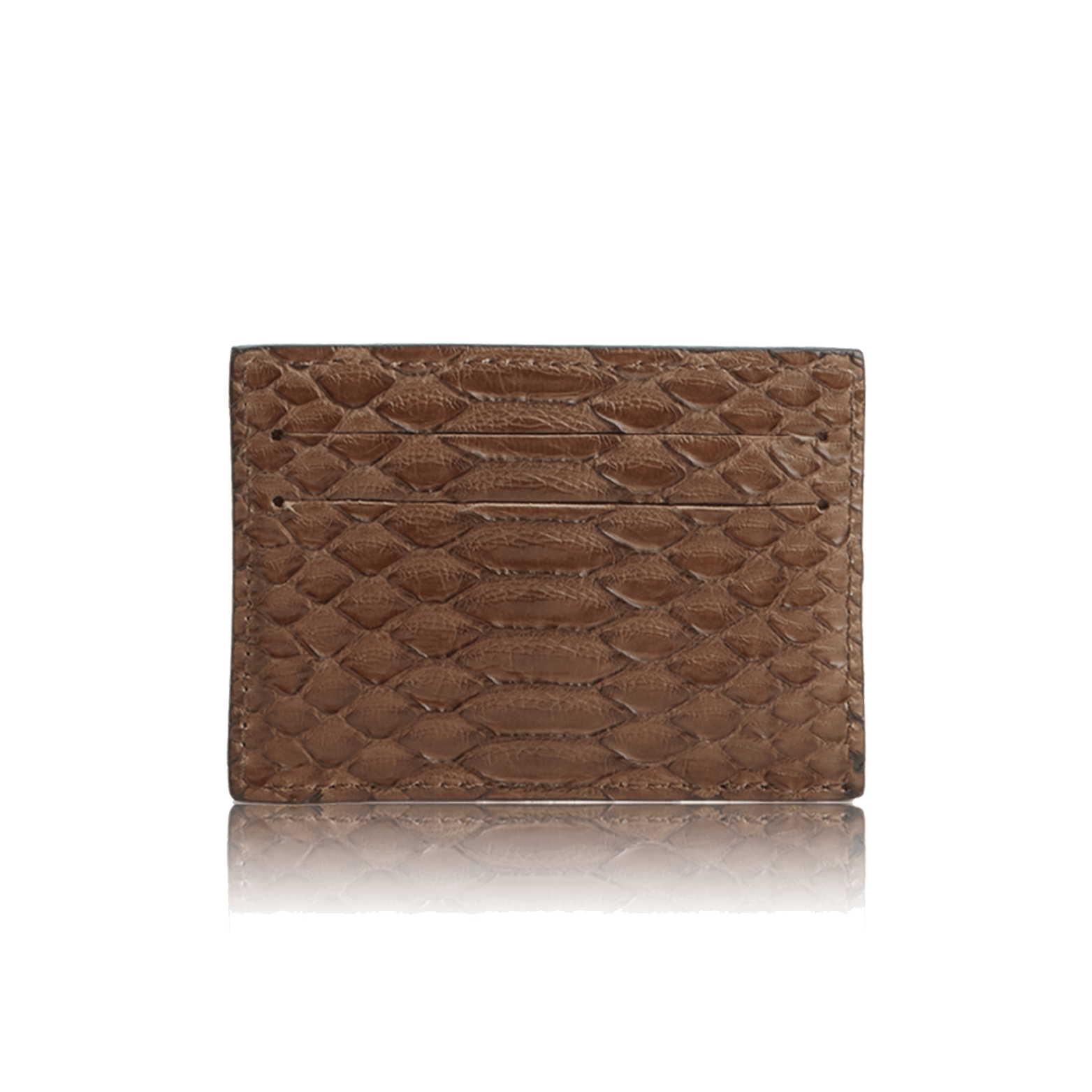 FL by NADA SAWAYA Credit Card Holder Python Card Case