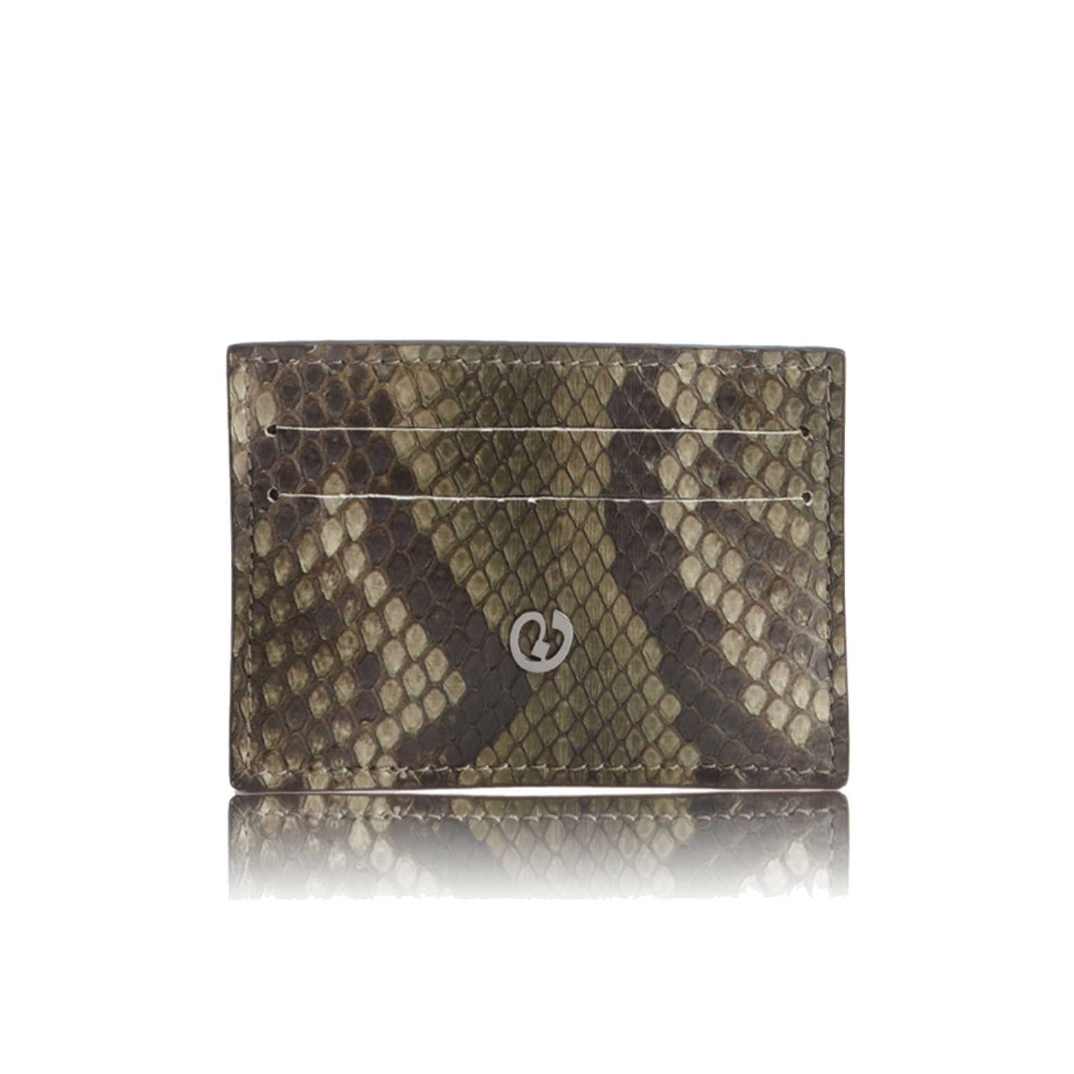 FL by NADA SAWAYA Credit Card Holder Python Card Case