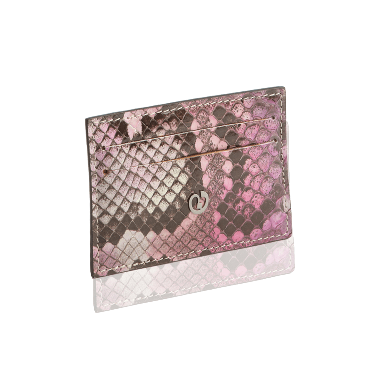FL by NADA SAWAYA Card Case Purple Python Card Case